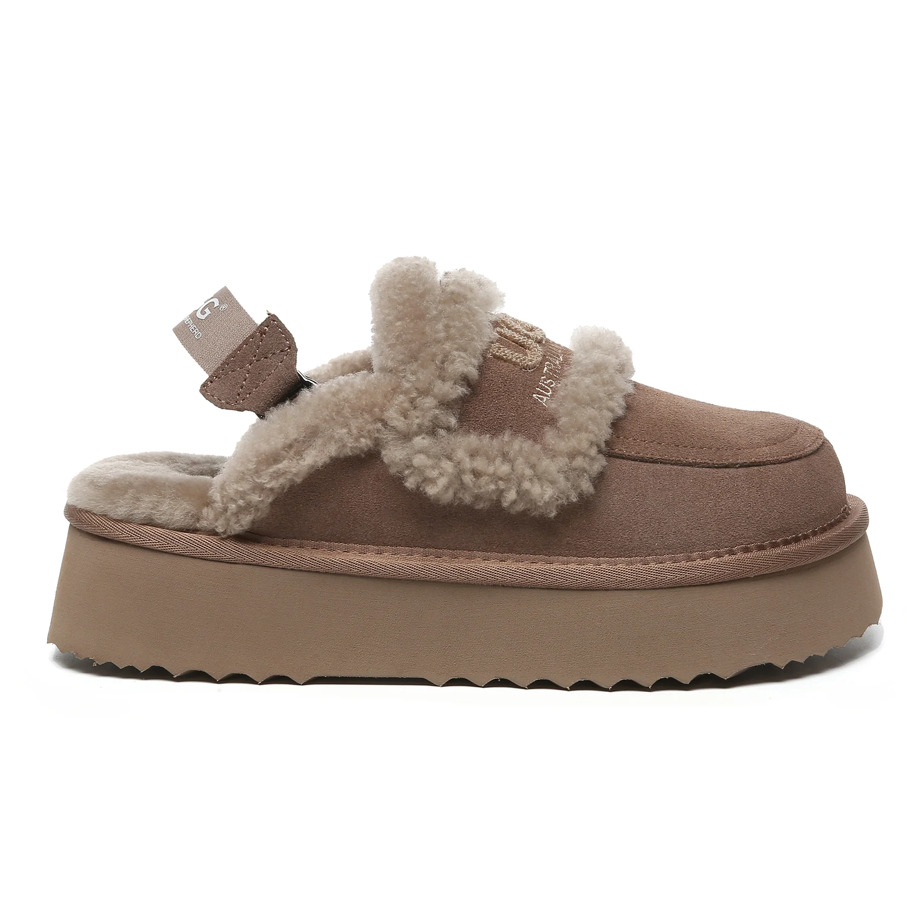 Riley UGG Platform Slingback Slippers - Image 10