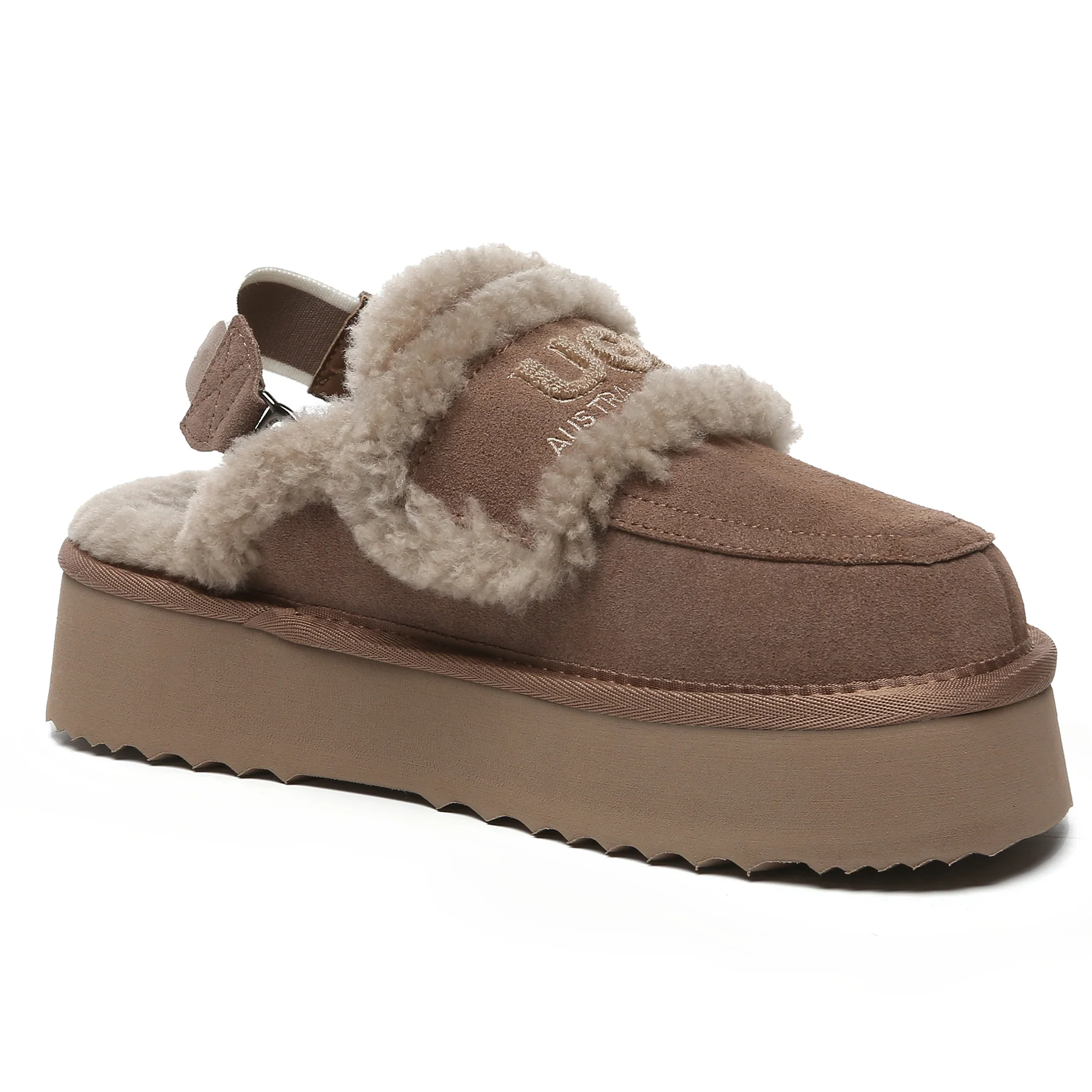 Riley UGG Platform Slingback Slippers - Image 11