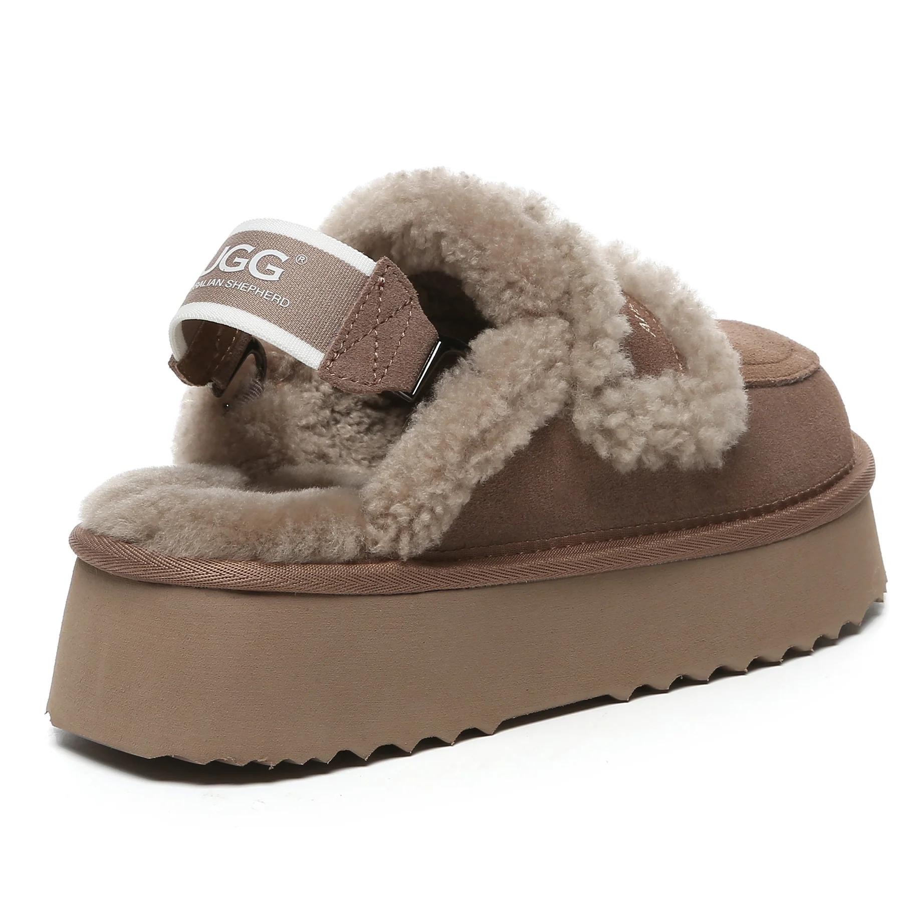 Riley UGG Platform Slingback Slippers - Image 12