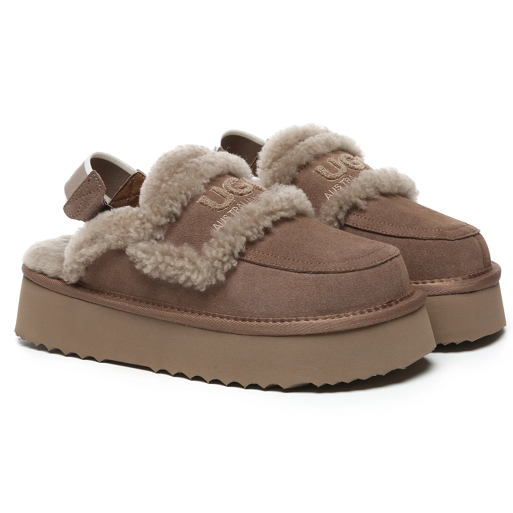 Riley UGG Platform Slingback Slippers - Image 13