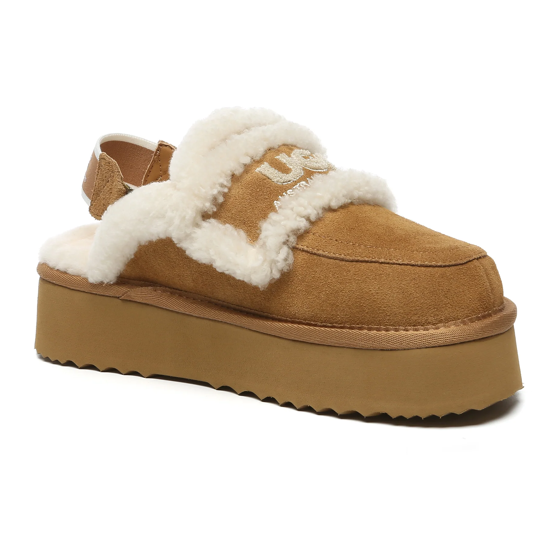 Riley UGG Platform Slingback Slippers - Image 3