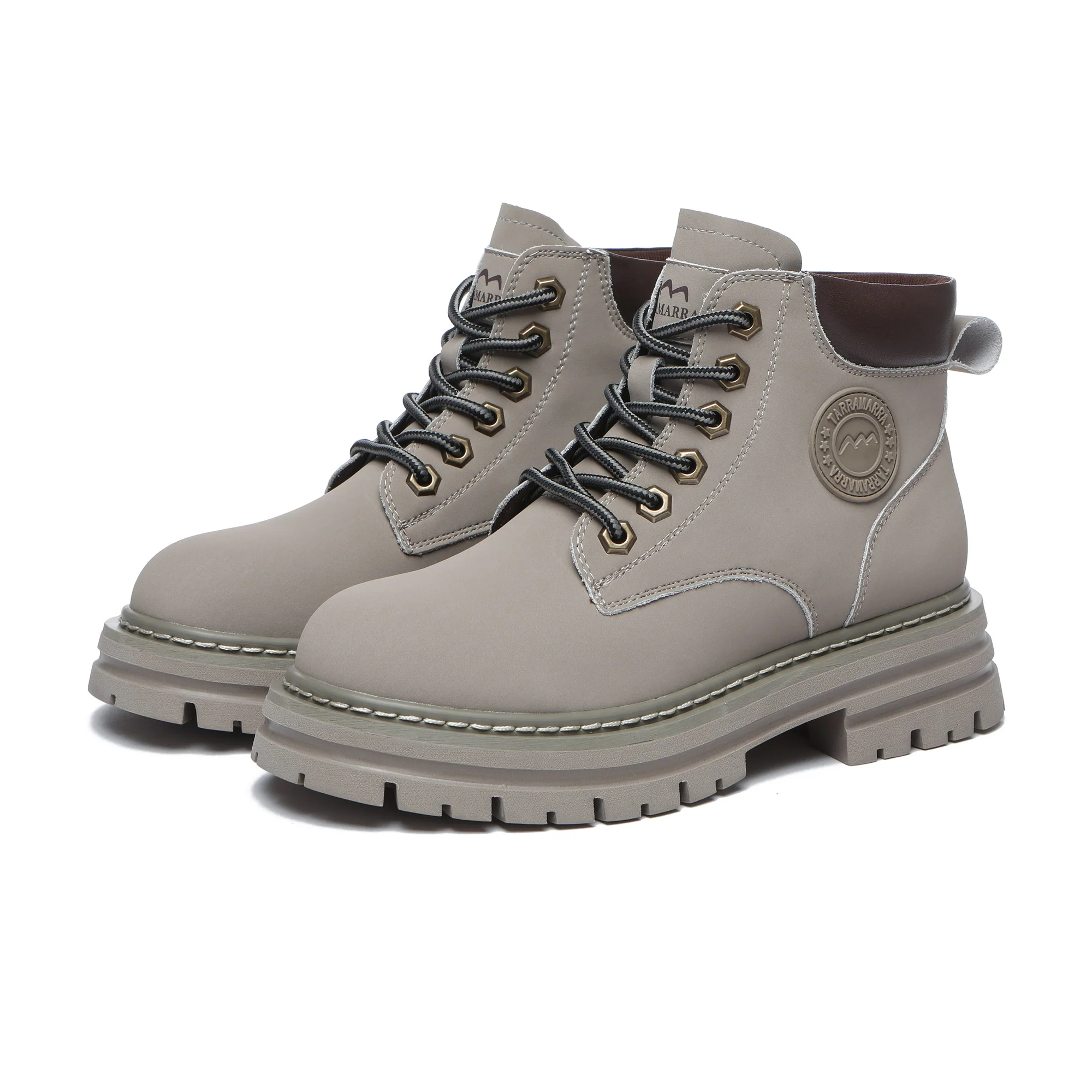 Rocky Chunky Lace Up Women Boots - Image 11