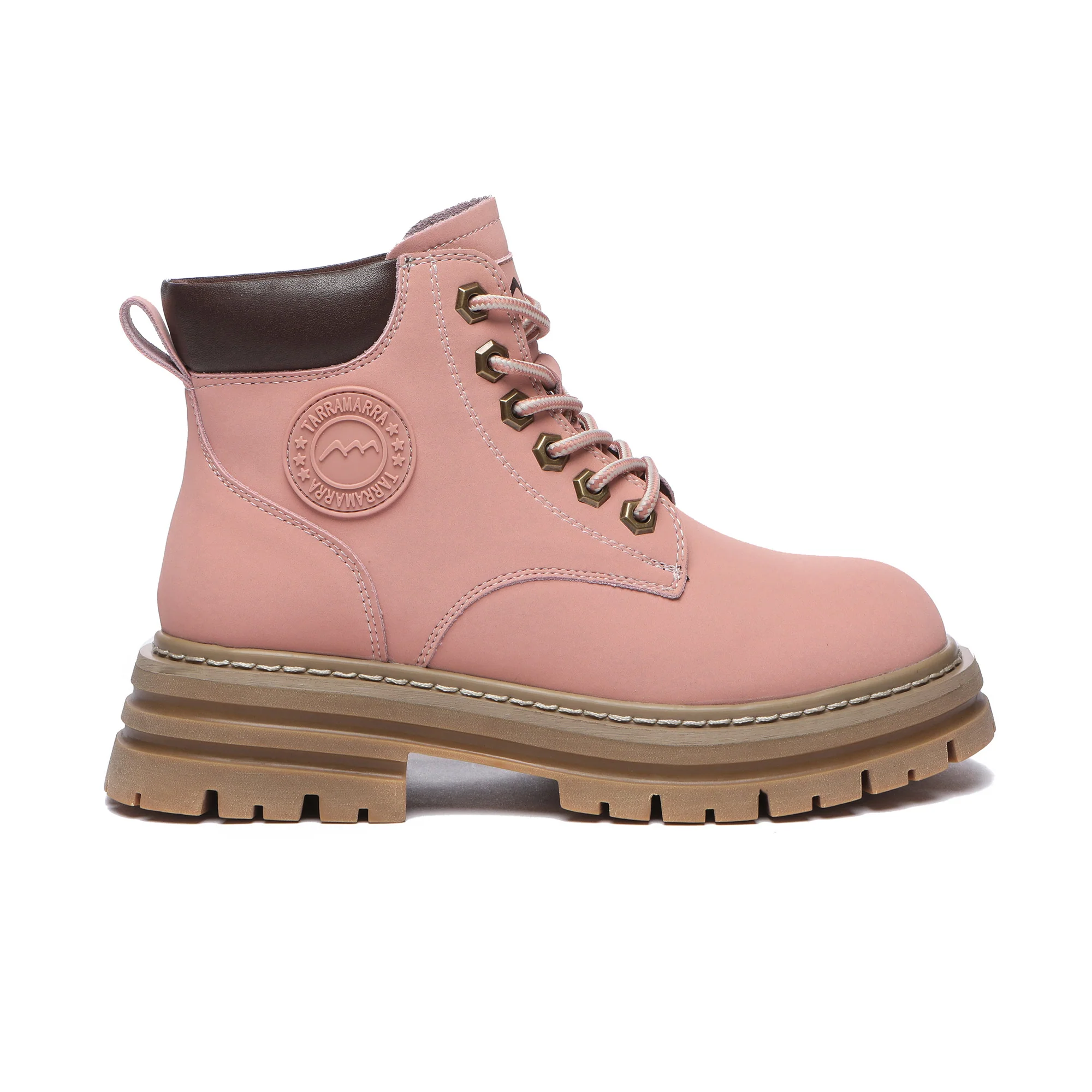 Rocky Chunky Lace Up Women Boots - Image 14