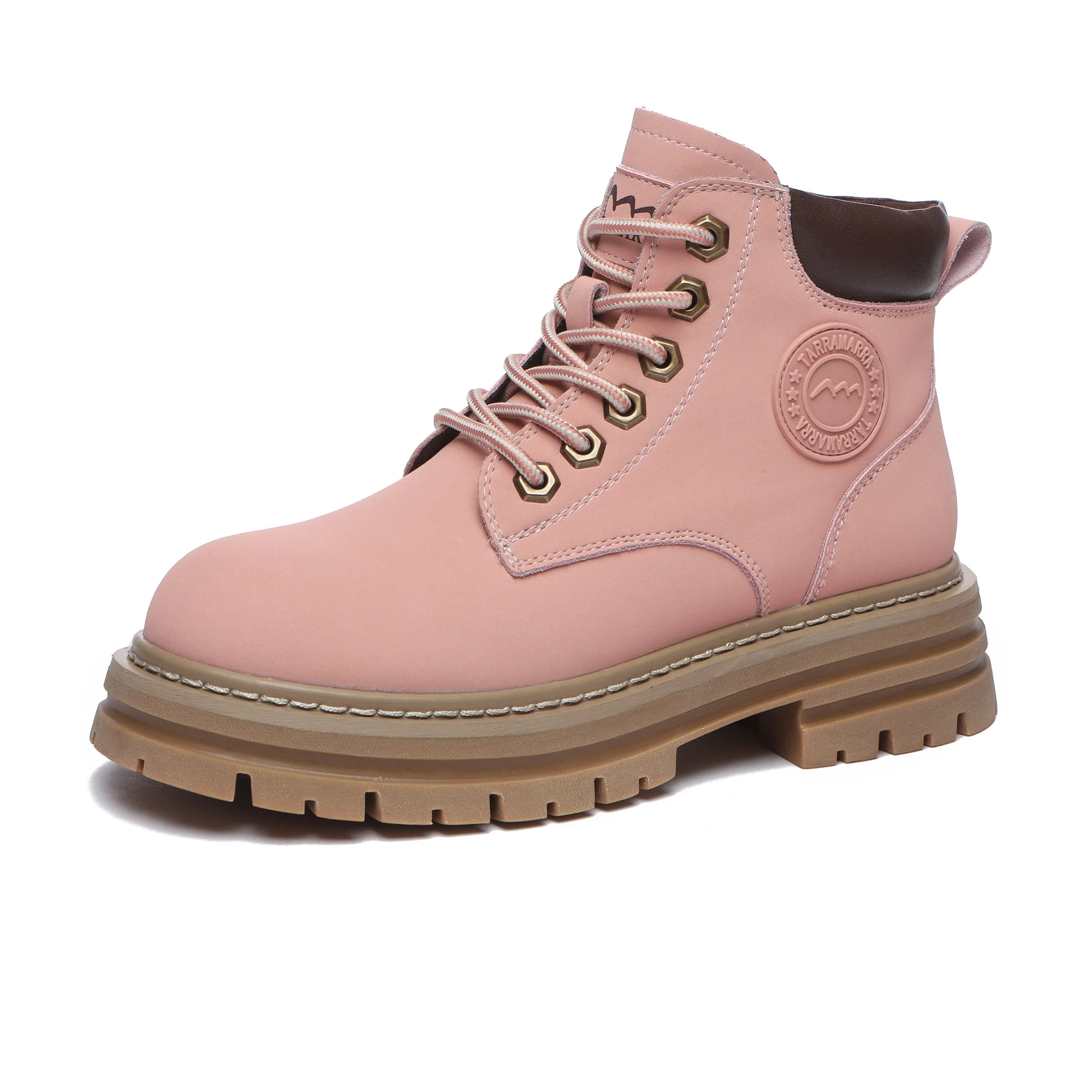 Rocky Chunky Lace Up Women Boots - Image 16