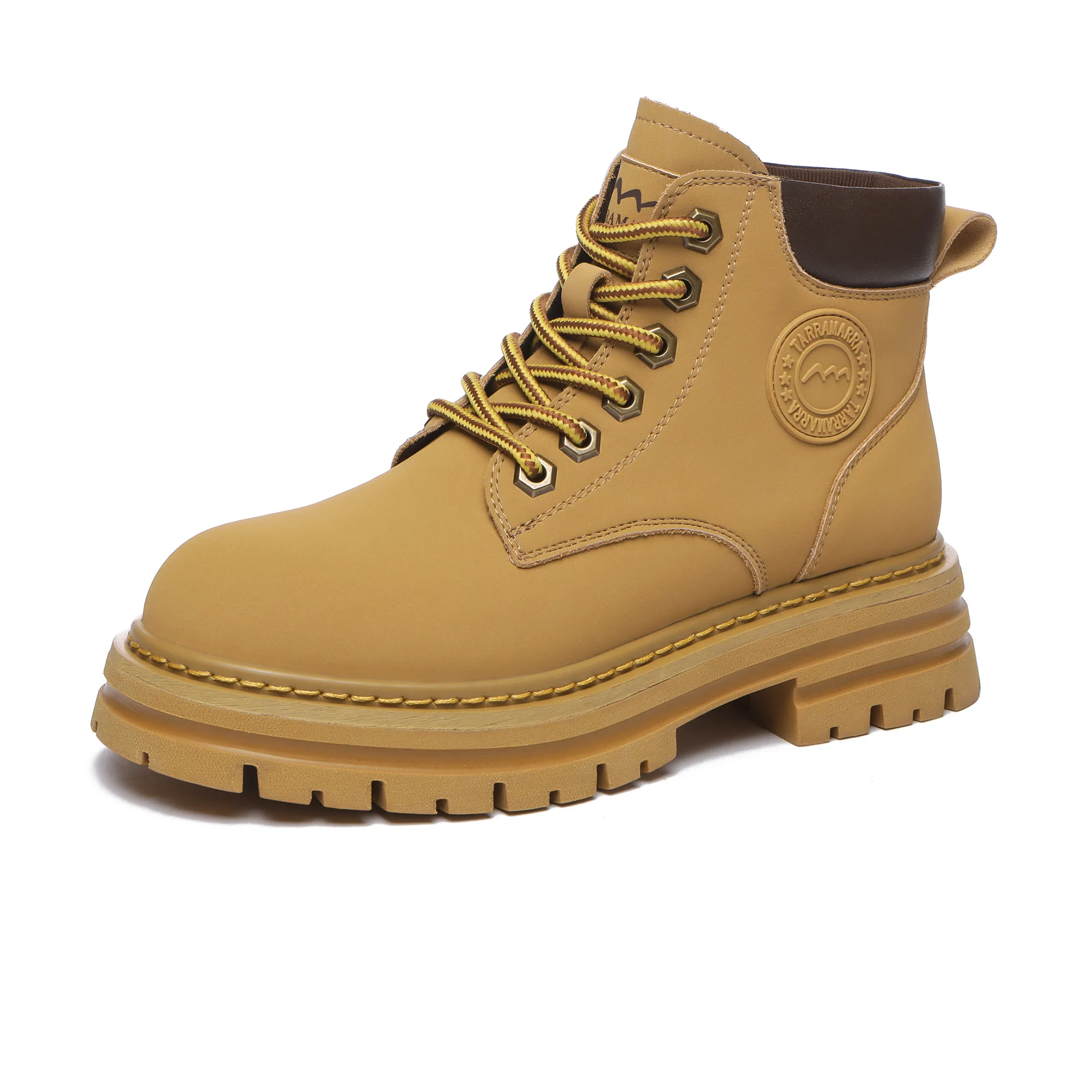Rocky Chunky Lace Up Women Boots - Image 3