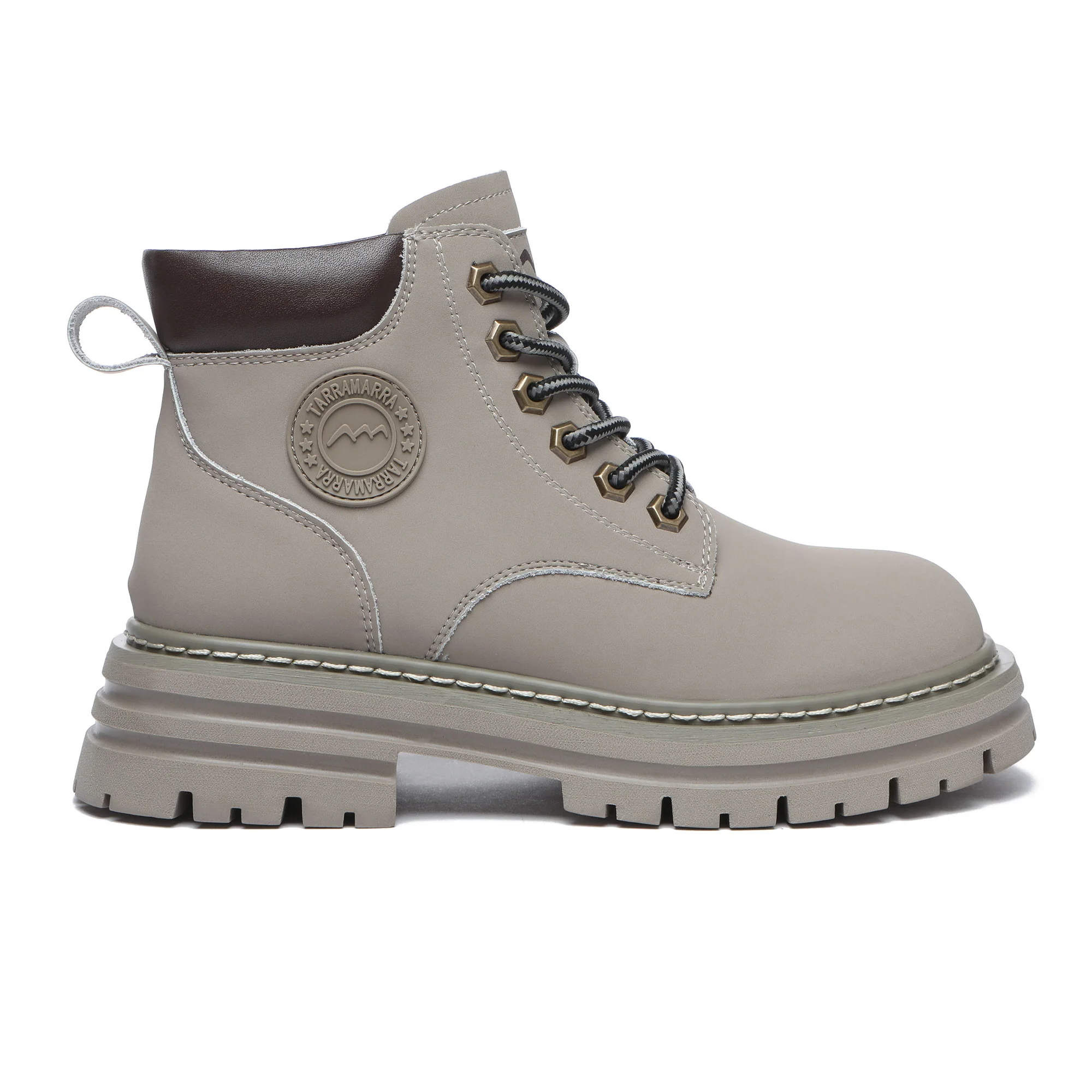 Rocky Chunky Lace Up Women Boots - Image 7