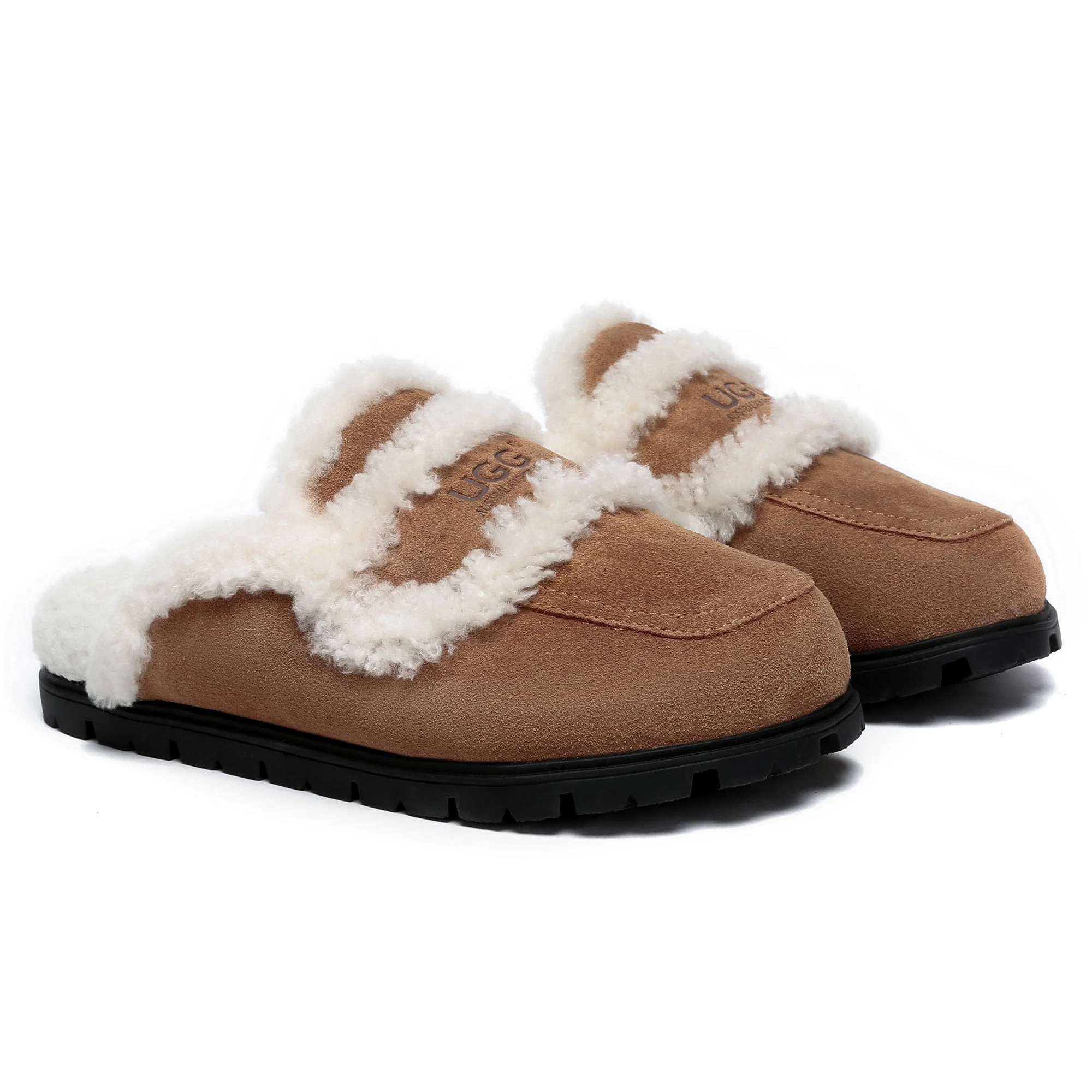 Rome Shearling Premium UGG Slippers - Image 4