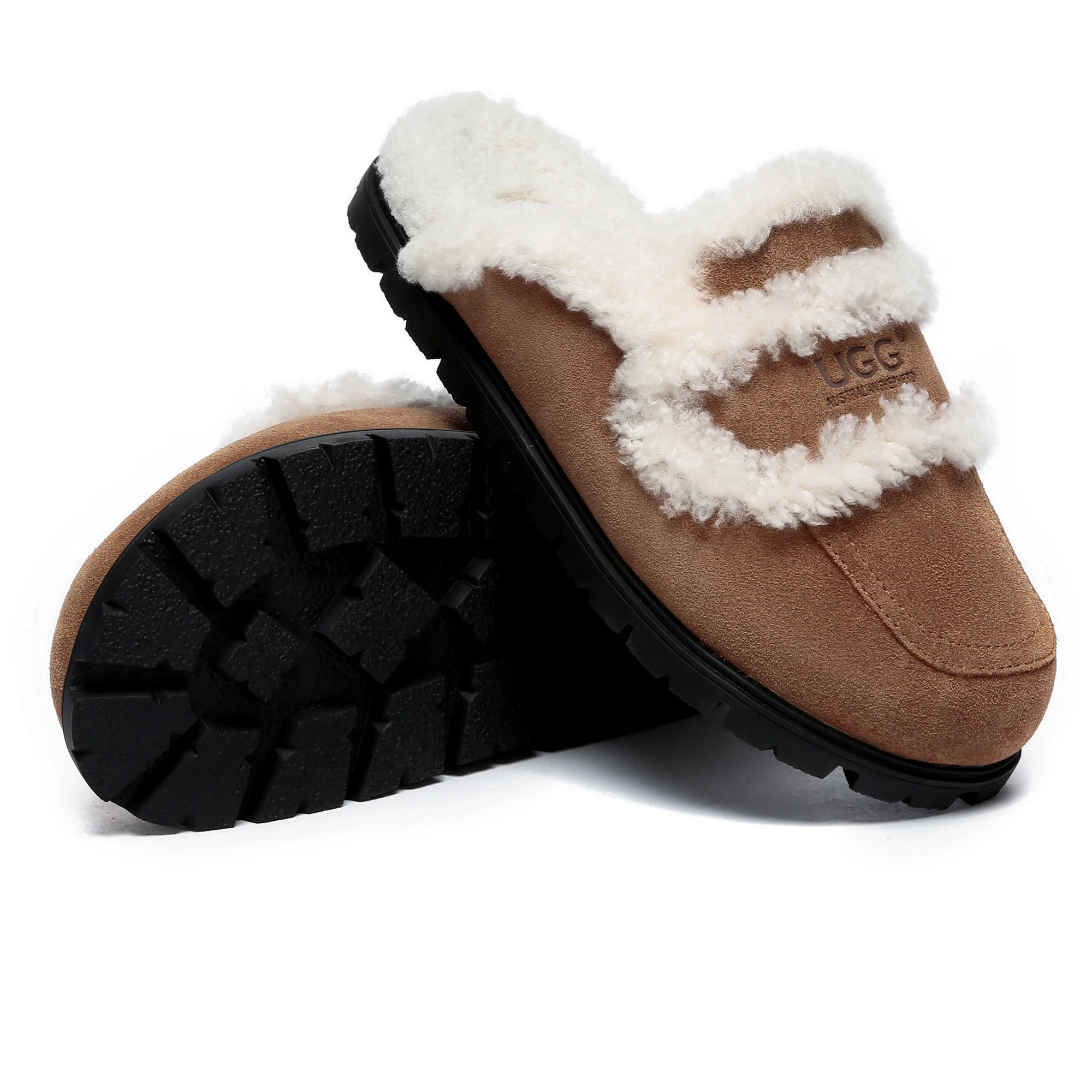 Rome Shearling Premium UGG Slippers - Image 5
