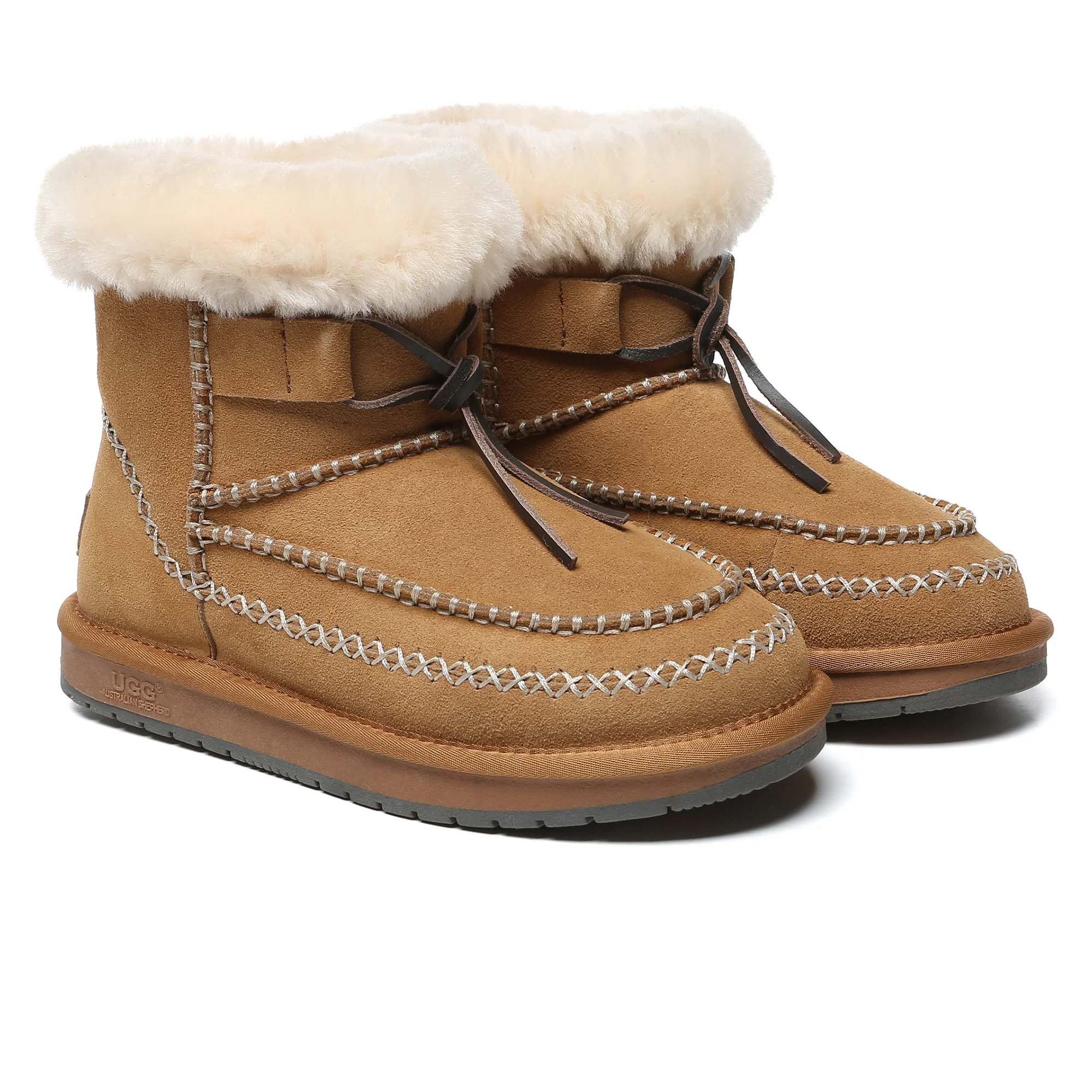 Santana Stitch Mini UGG Boots - Image 4
