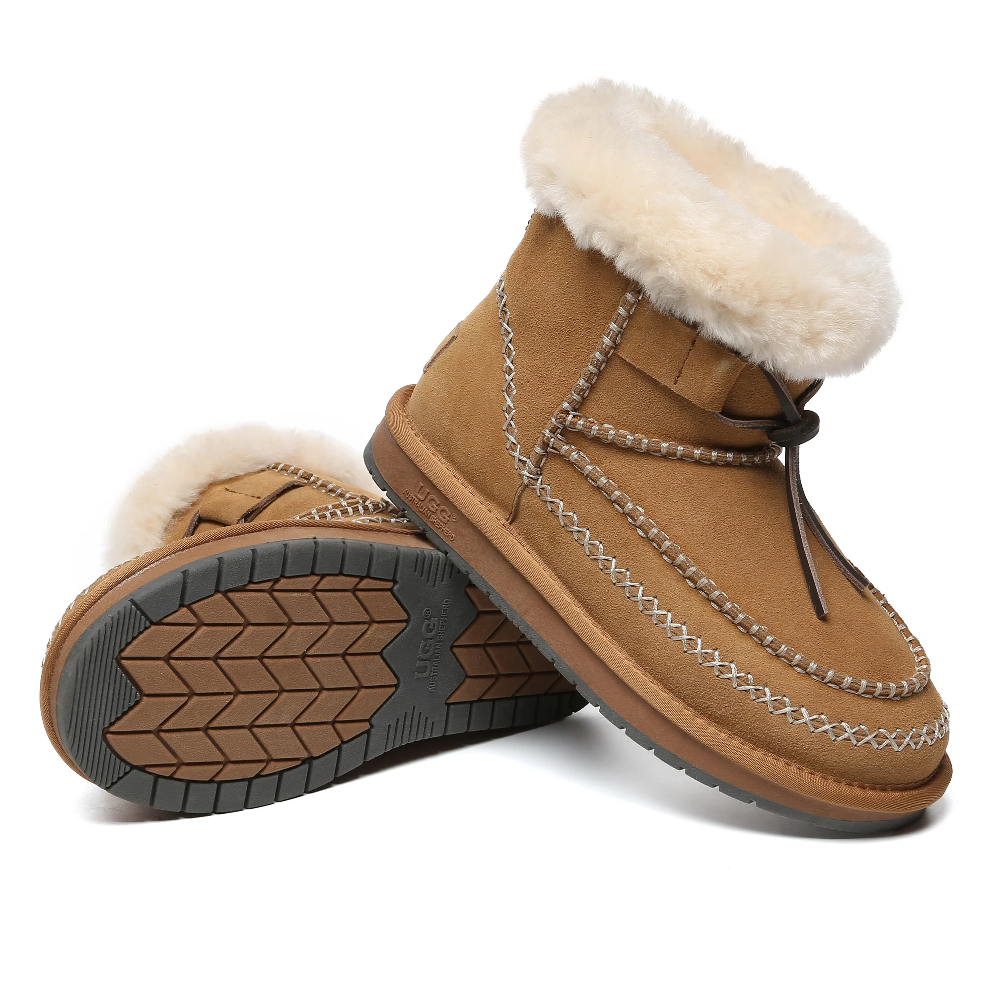 Santana Stitch Mini UGG Boots - Image 5