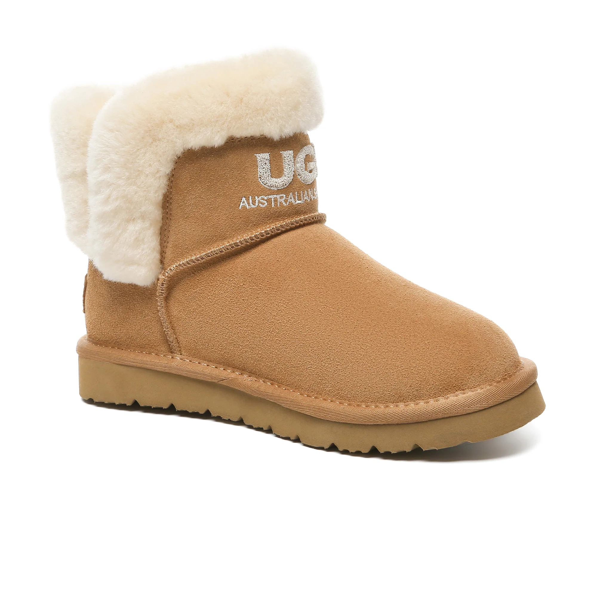 Shearling Ankle Mini UGG Boots - Image 3