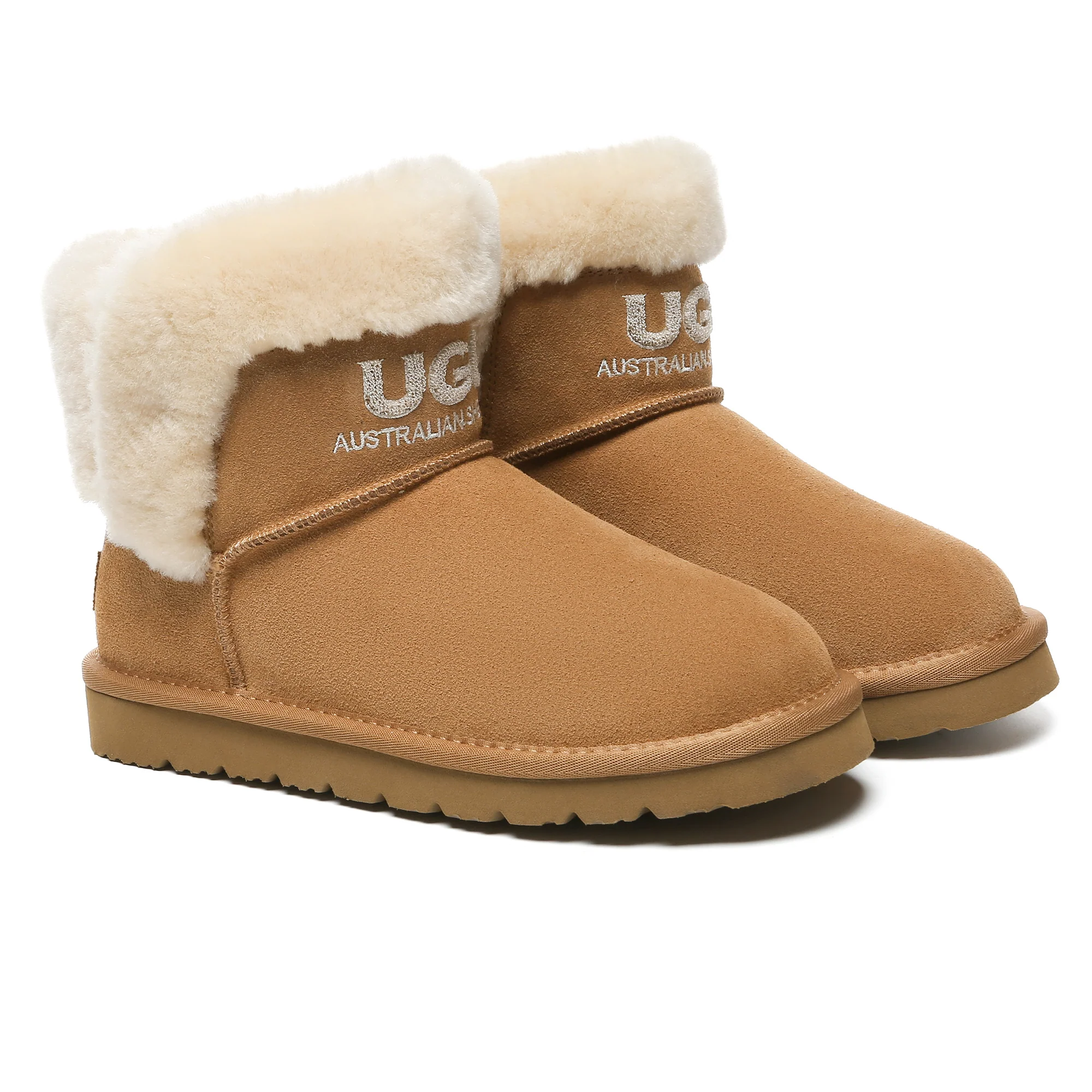 Shearling Ankle Mini UGG Boots - Image 4