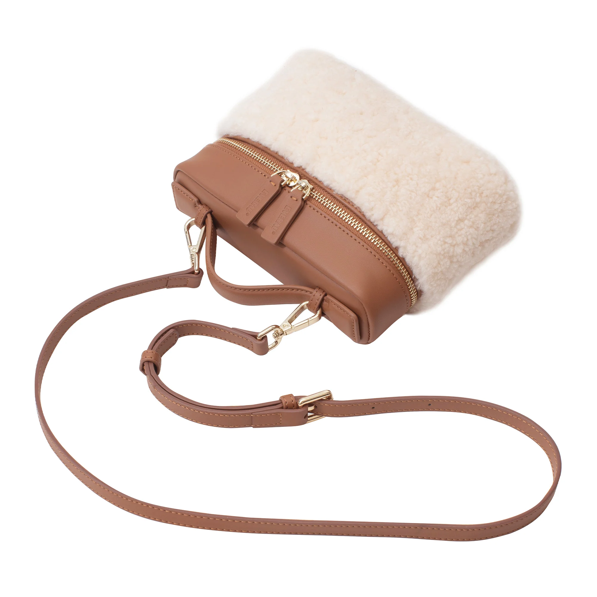 Shearling Fluffy Handbag - Image 2