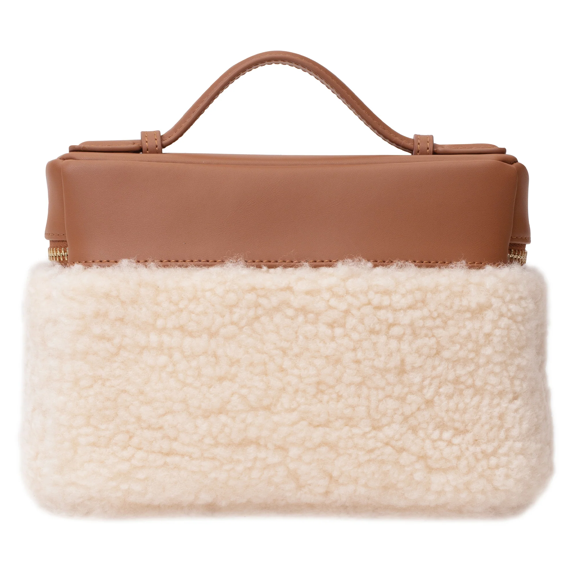 Shearling Fluffy Handbag - Image 4