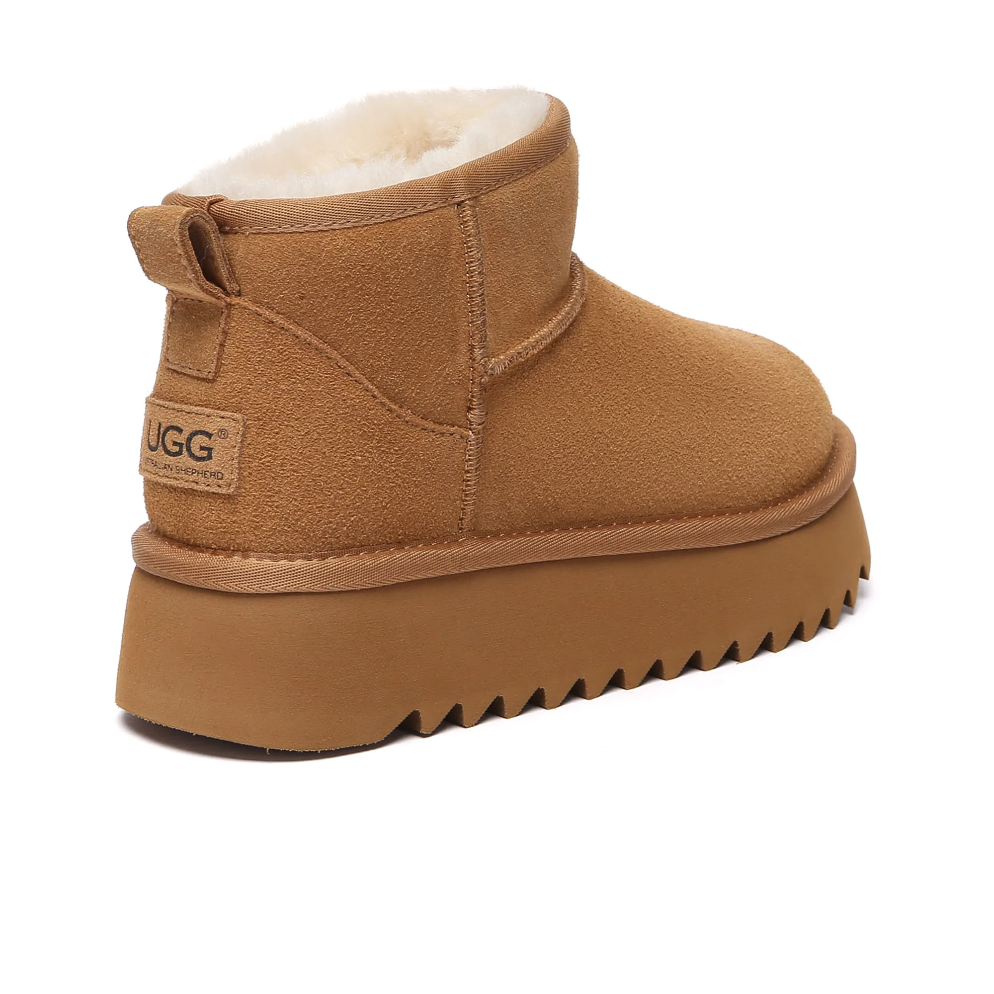 Shearling Logo Ultra Mini Platform UGG Boots - Image 2