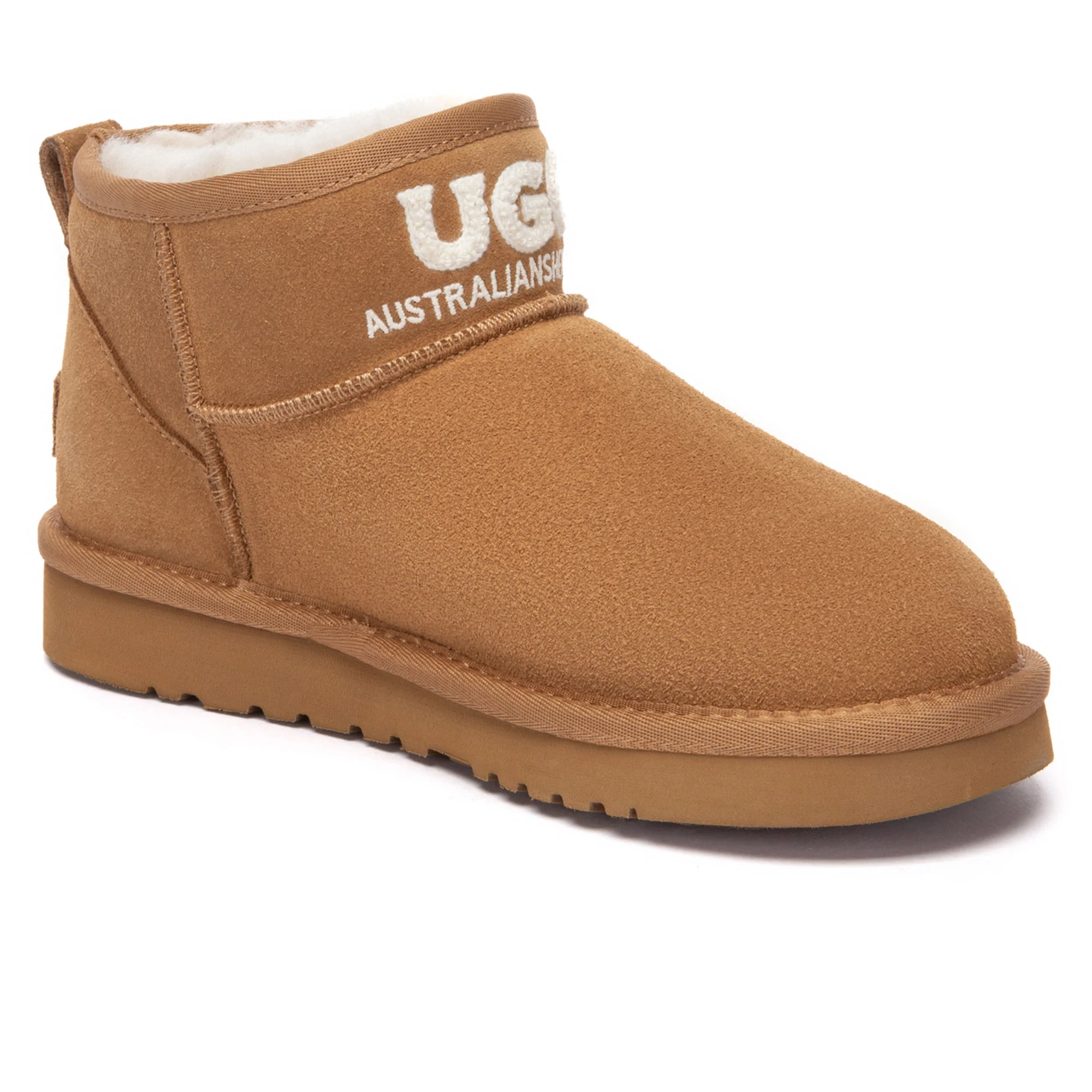Shearling Logo Ultra Mini UGG Boots - Image 3