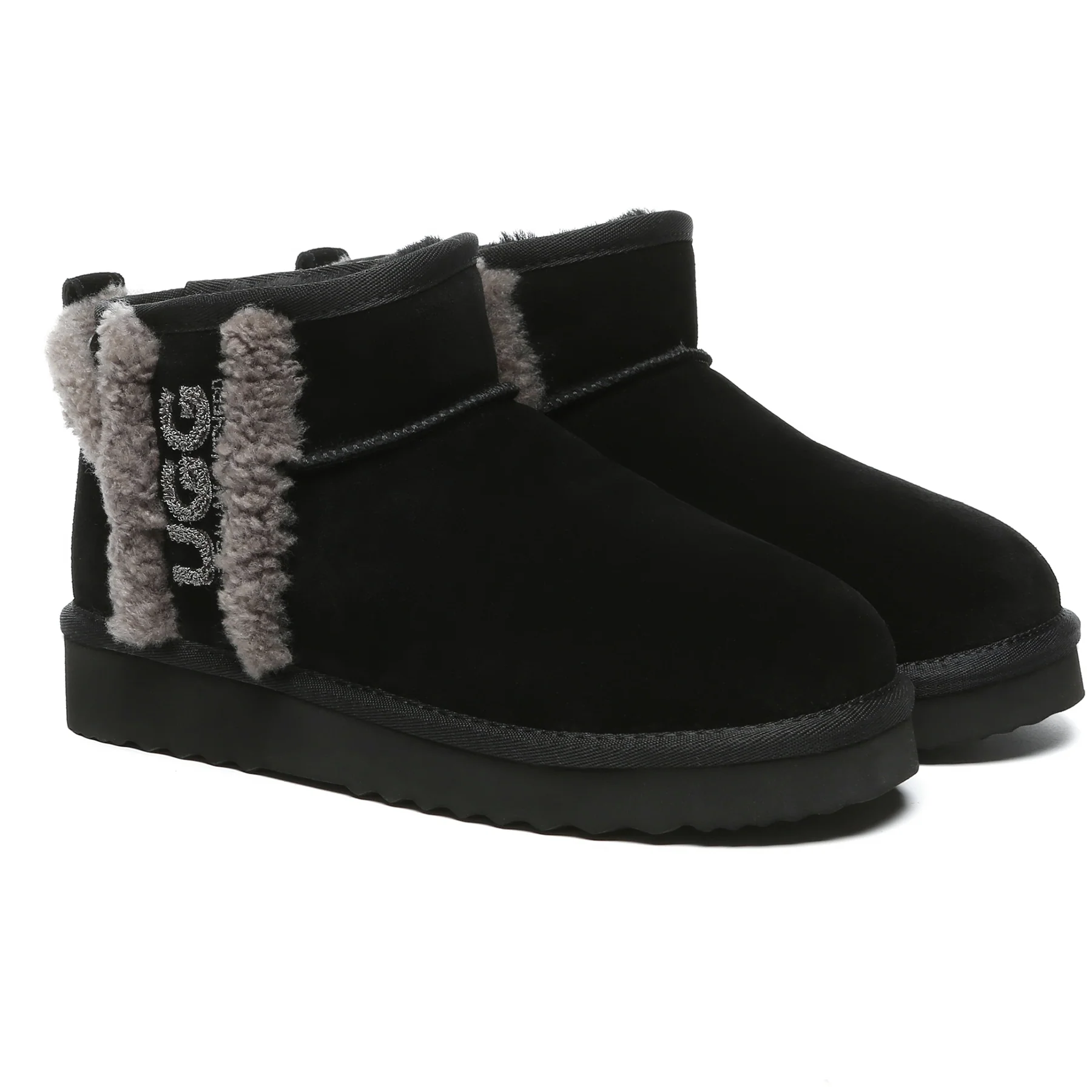 Shearling Wool Side Ultra Mini UGG Boots - Image 12
