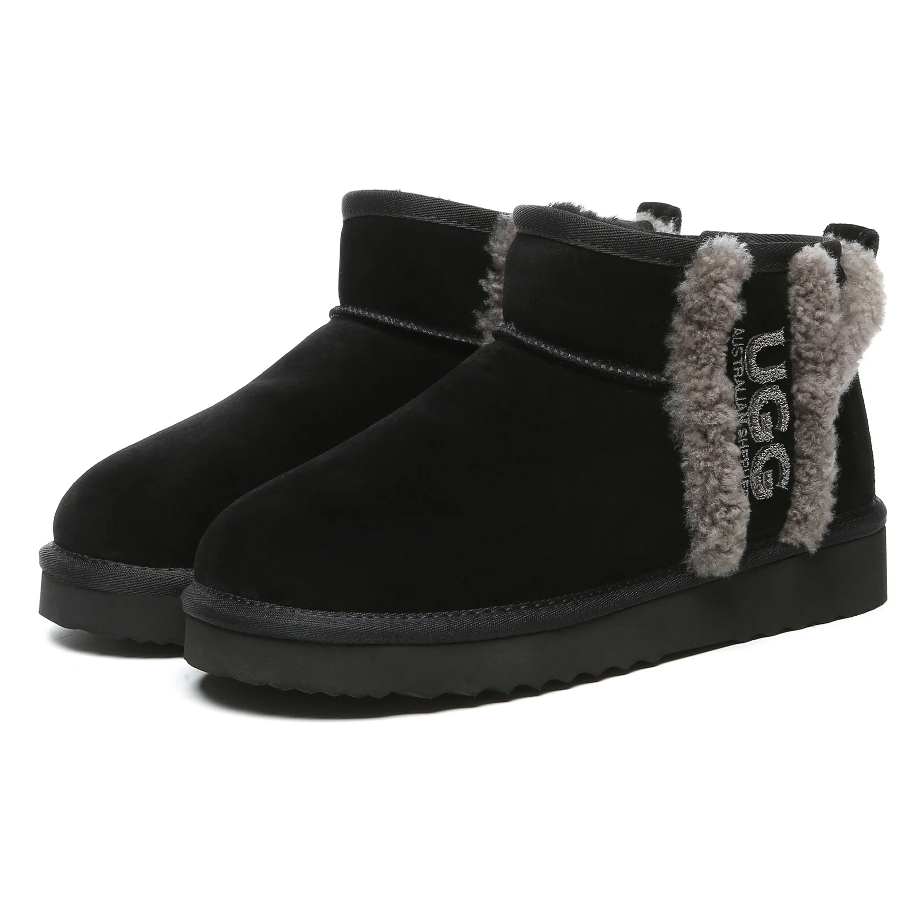 Shearling Wool Side Ultra Mini UGG Boots - Image 13