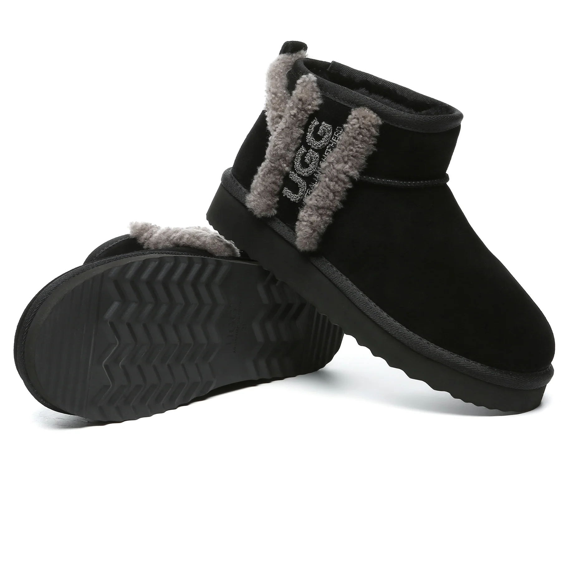 Shearling Wool Side Ultra Mini UGG Boots - Image 17