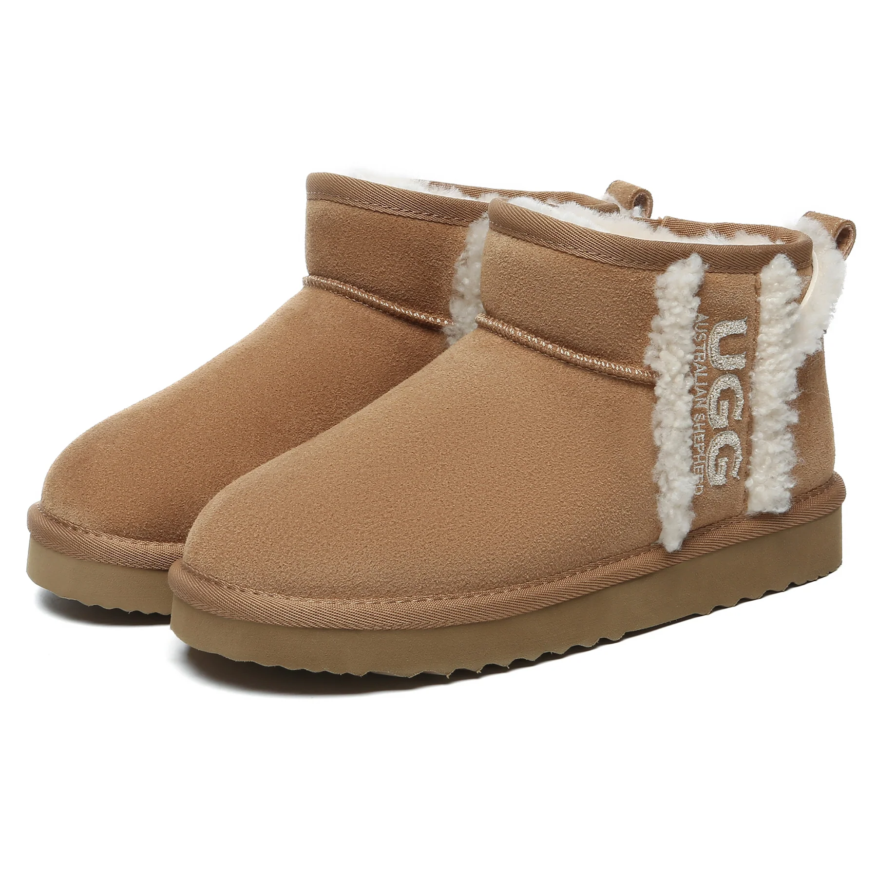 Shearling Wool Side Ultra Mini UGG Boots - Image 5