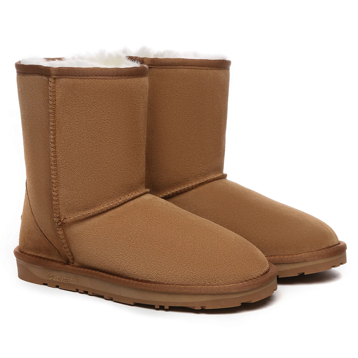 Short Classic Suede UGG Boots - Image 4