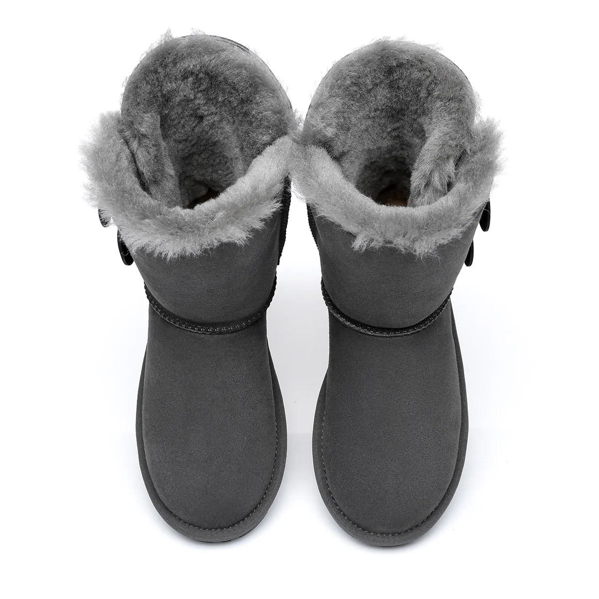 Short Twin Button Women UGG Boots - Image 11