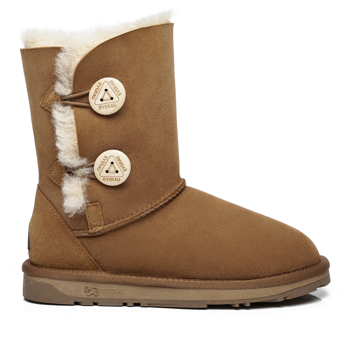 Short Twin Button Women UGG Boots - Image 13