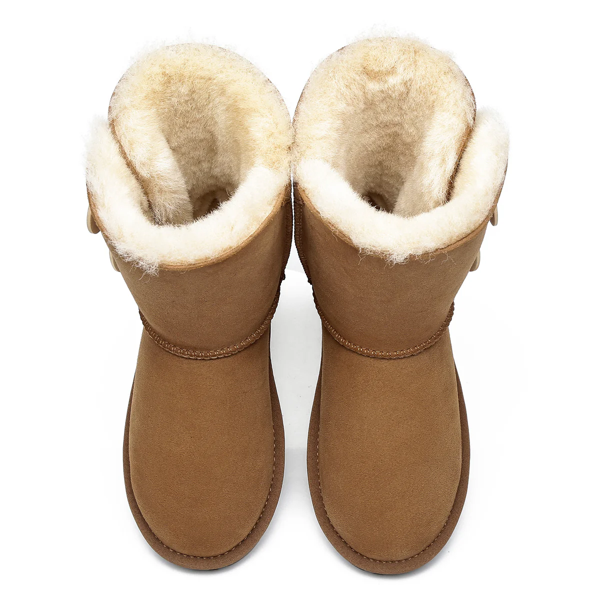 Short Twin Button Women UGG Boots - Image 17