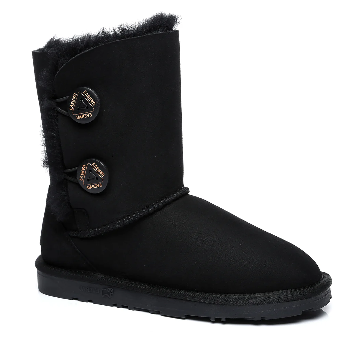 Short Twin Button Women UGG Boots - Image 20