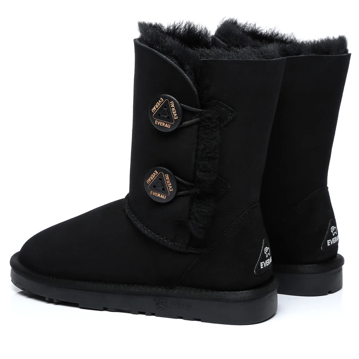 Short Twin Button Women UGG Boots - Image 22
