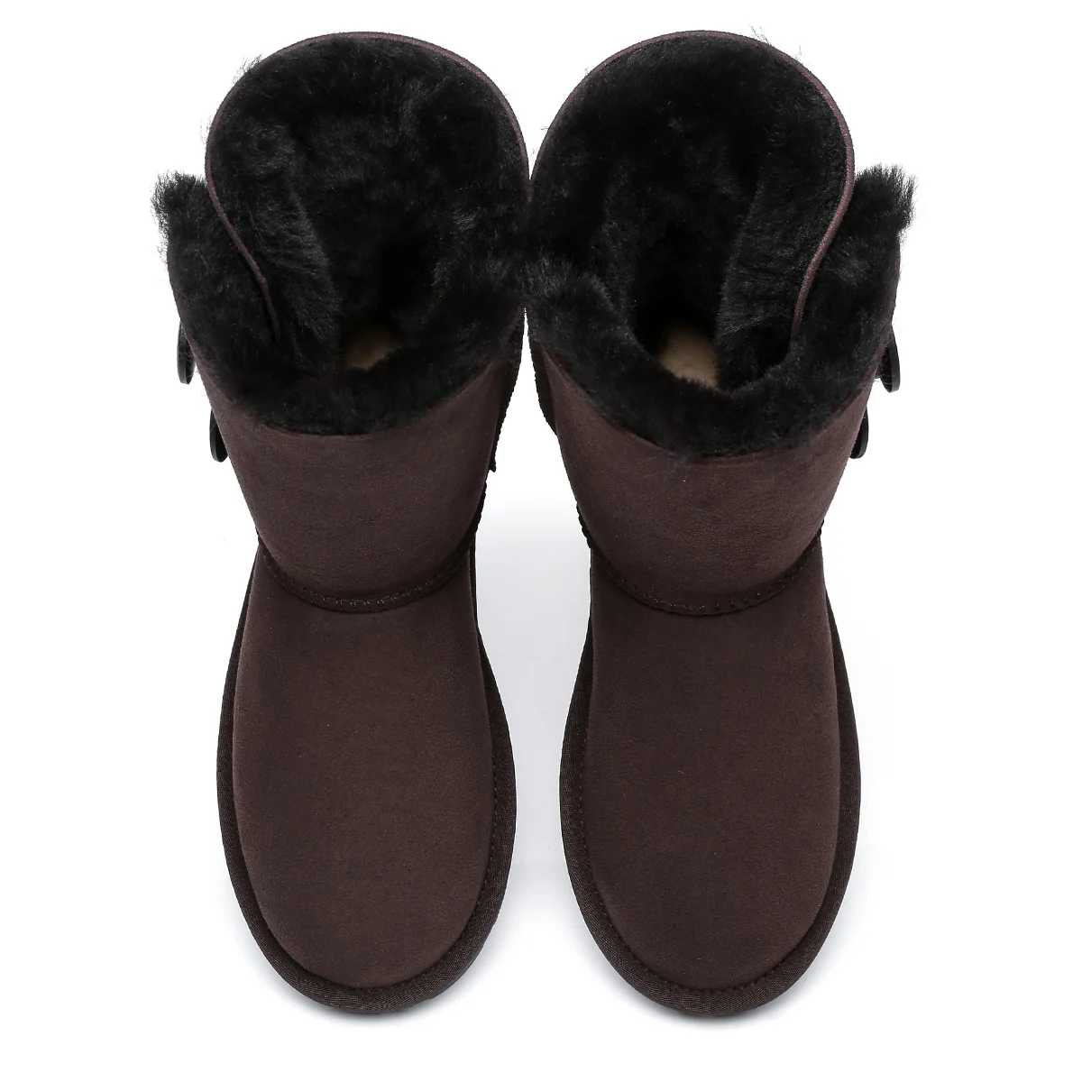 Short Twin Button Women UGG Boots - Image 5