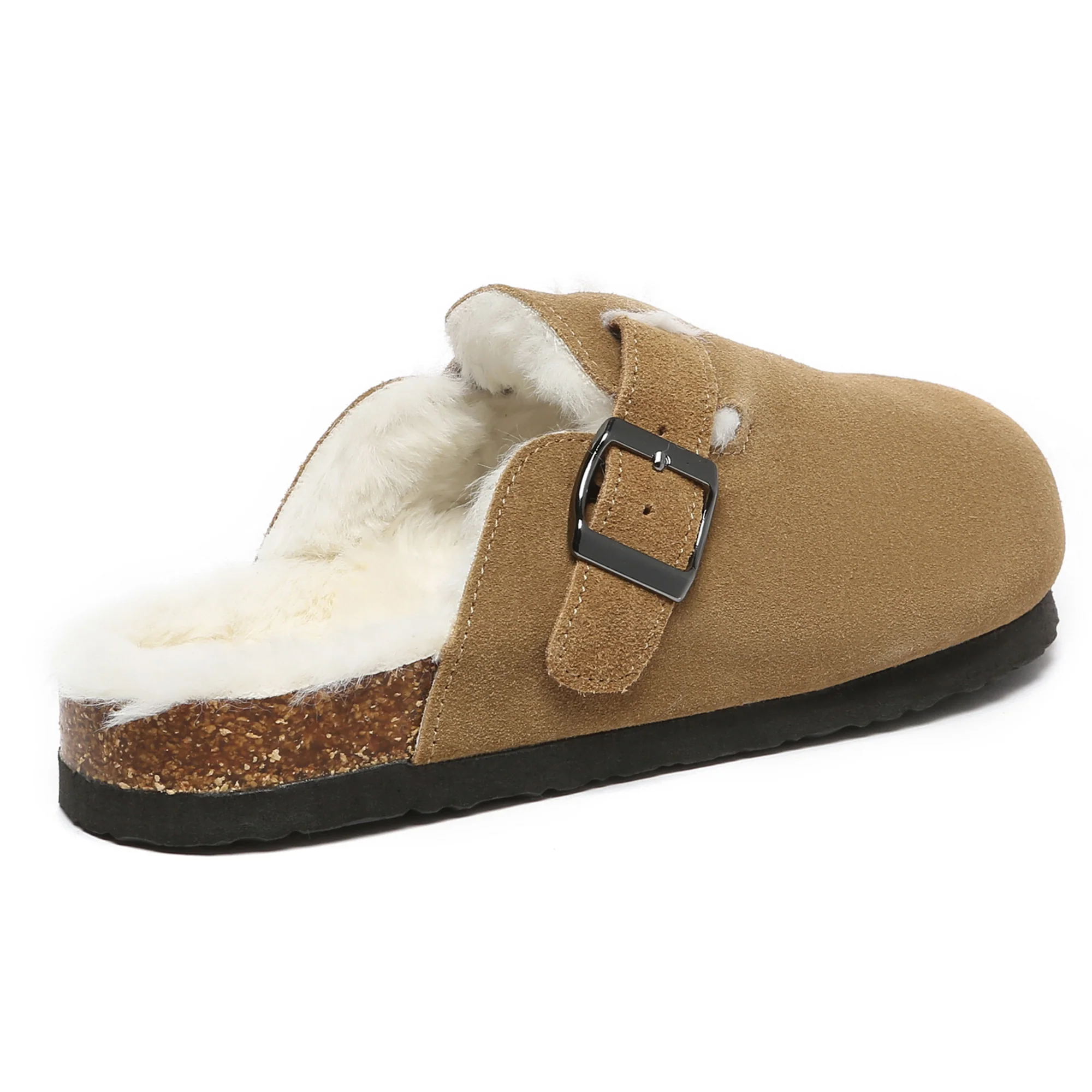 Simona Adjustable Buckle UGG Slides - Image 3