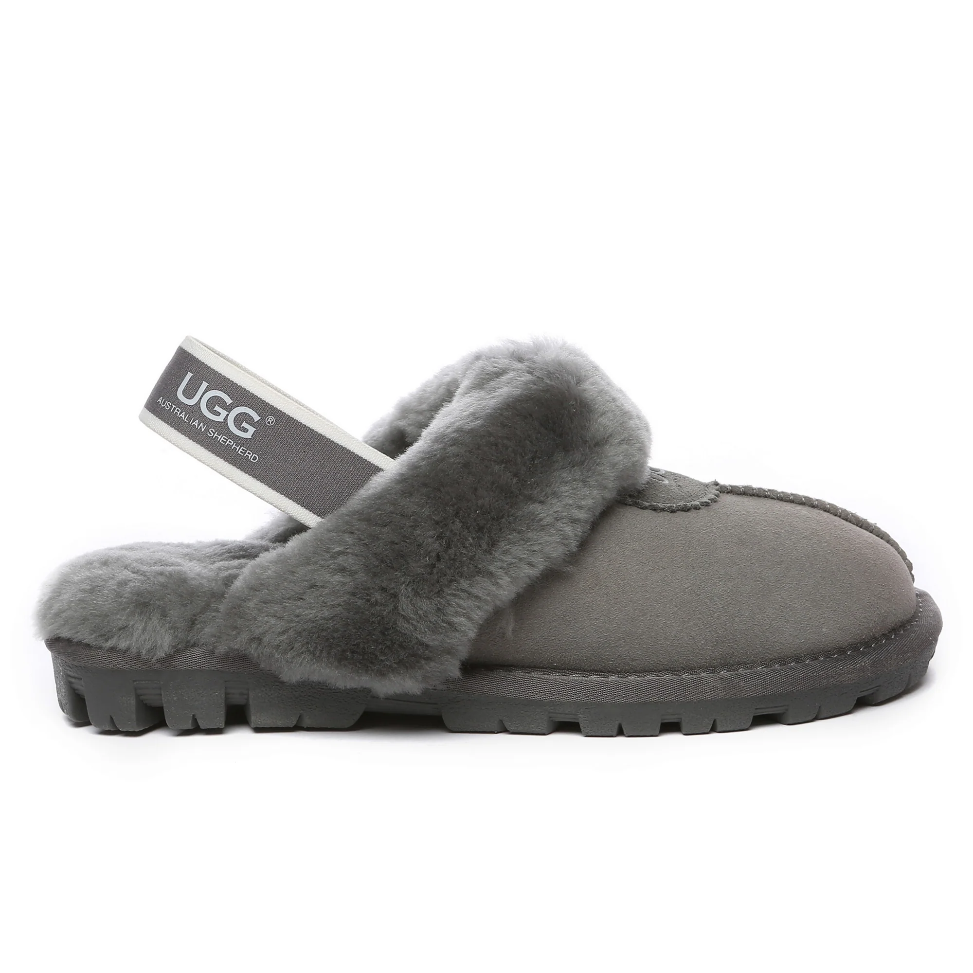 Slingback Premium Anti-Slip UGG Slippers - Image 11