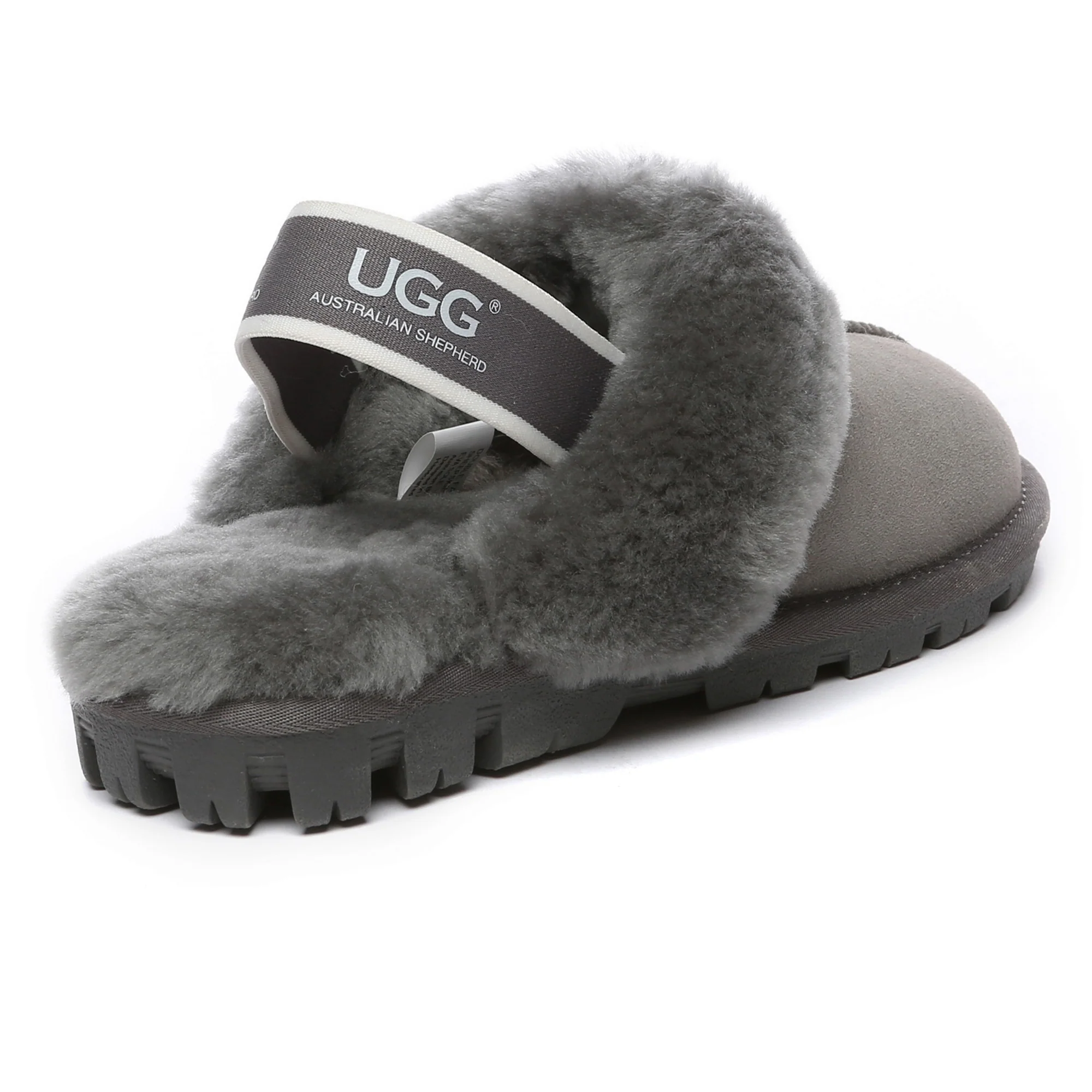 Slingback Premium Anti-Slip UGG Slippers - Image 12