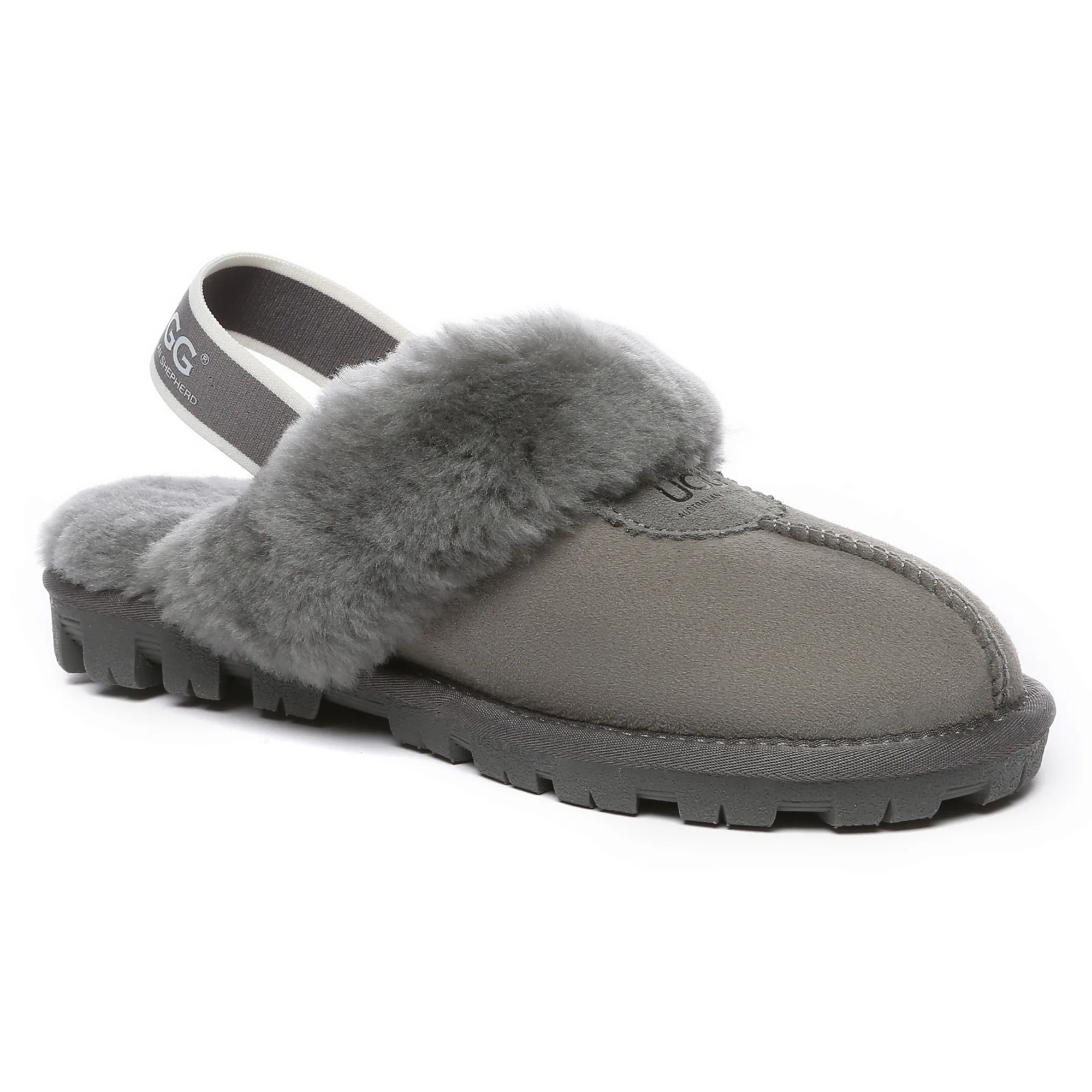 Slingback Premium Anti-Slip UGG Slippers - Image 13