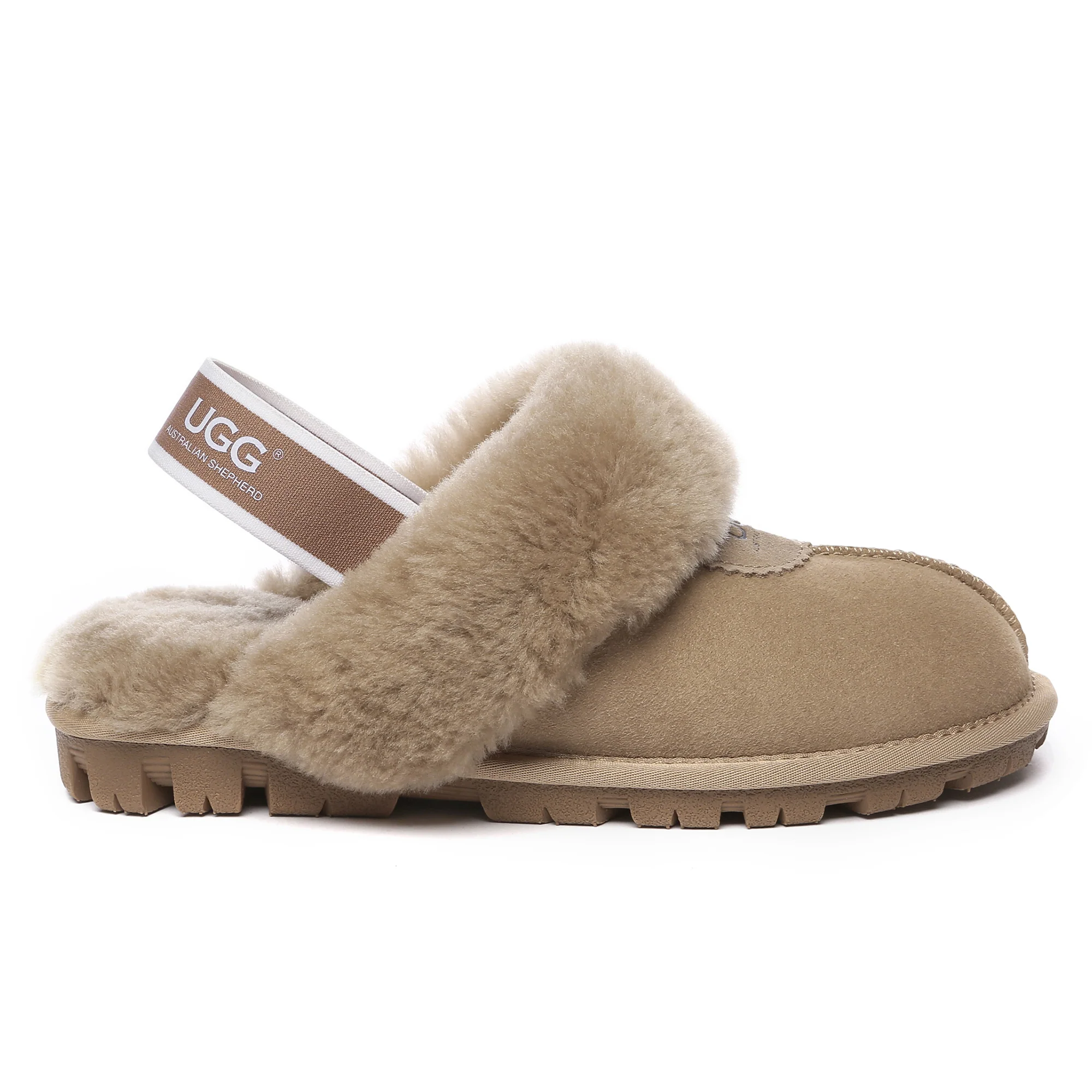 Slingback Premium Anti-Slip UGG Slippers - Image 16