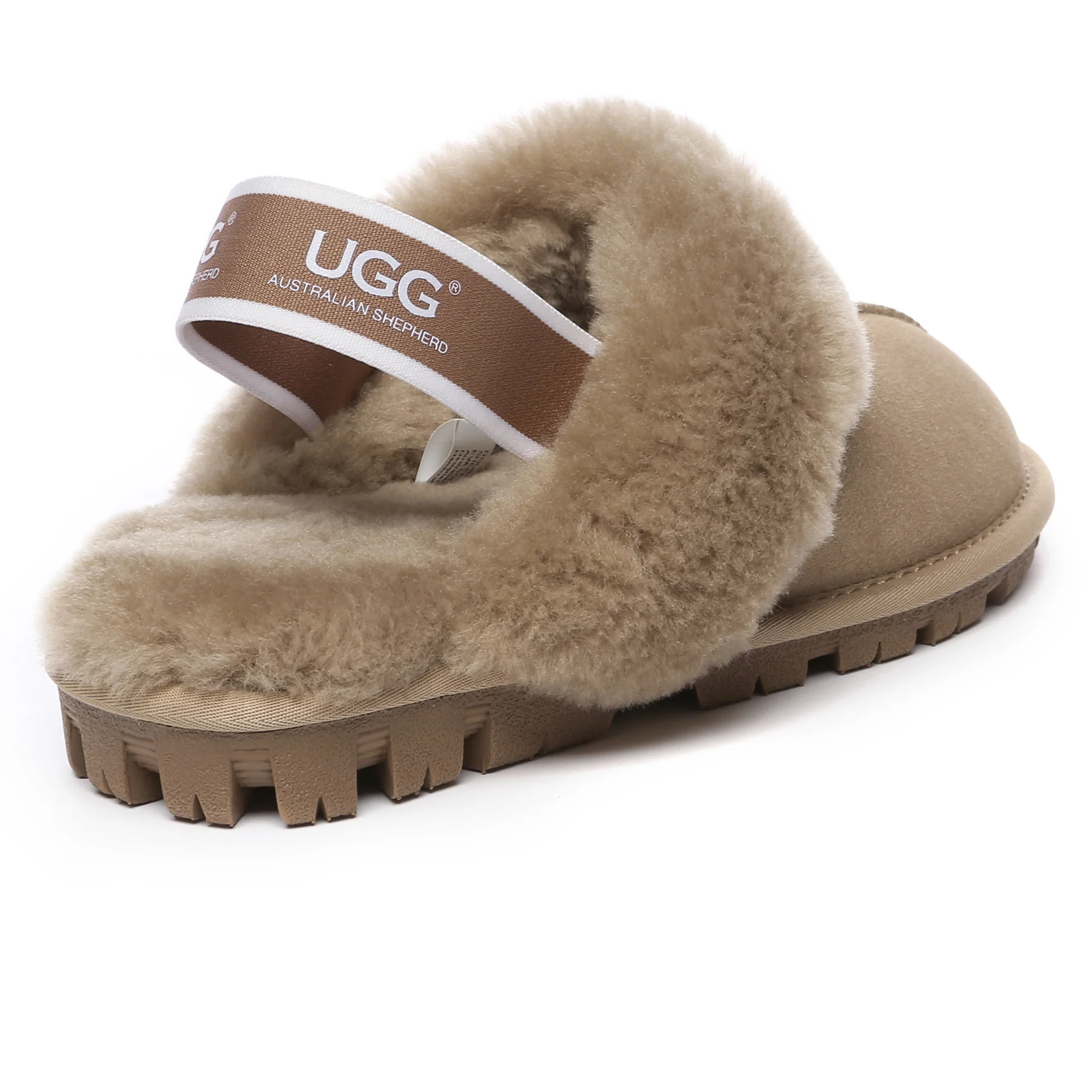 Slingback Premium Anti-Slip UGG Slippers - Image 17