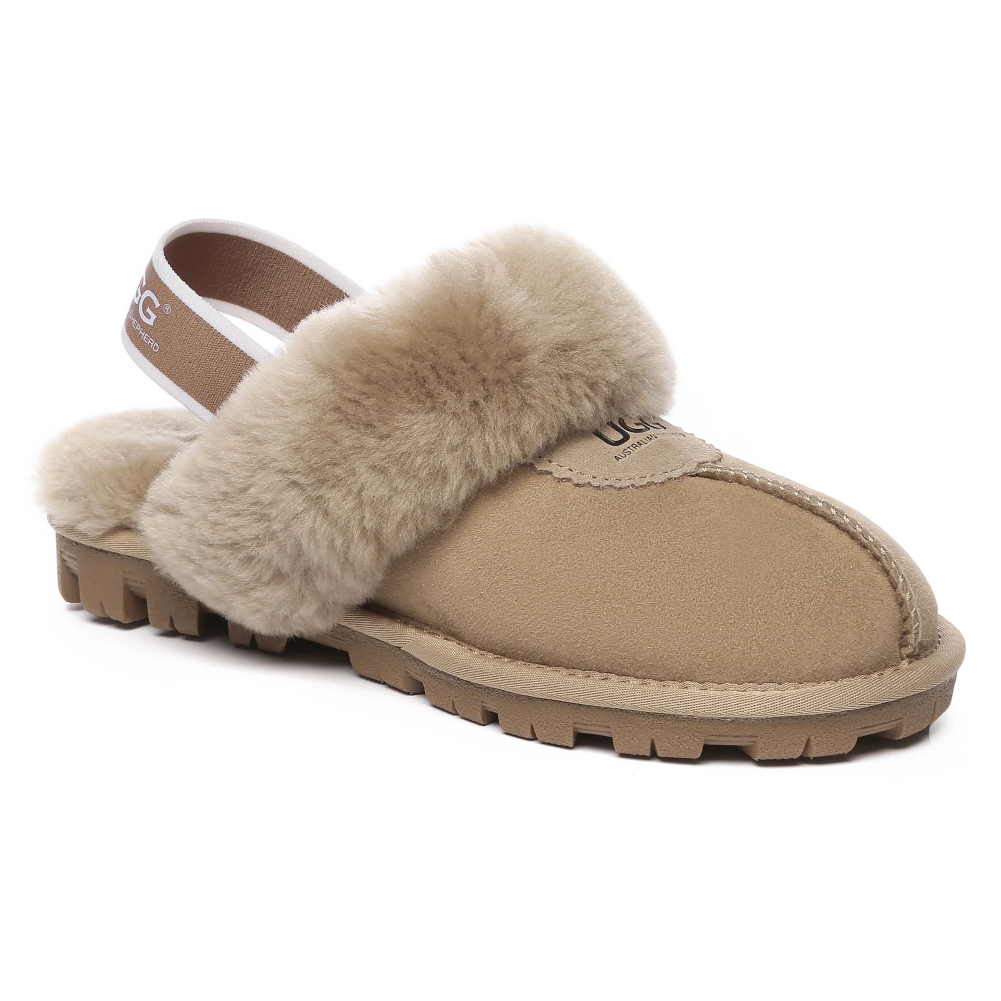 Slingback Premium Anti-Slip UGG Slippers - Image 18