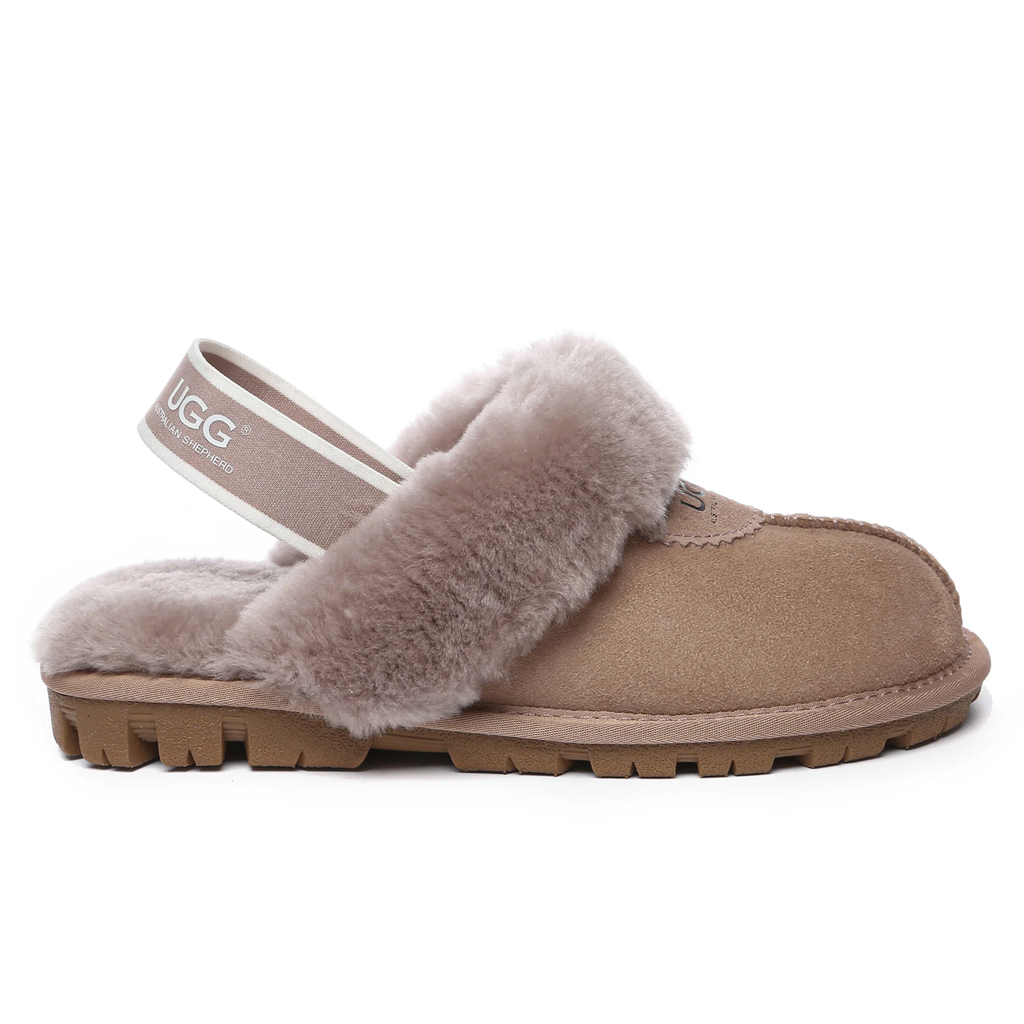 Slingback Premium Anti-Slip UGG Slippers - Image 21