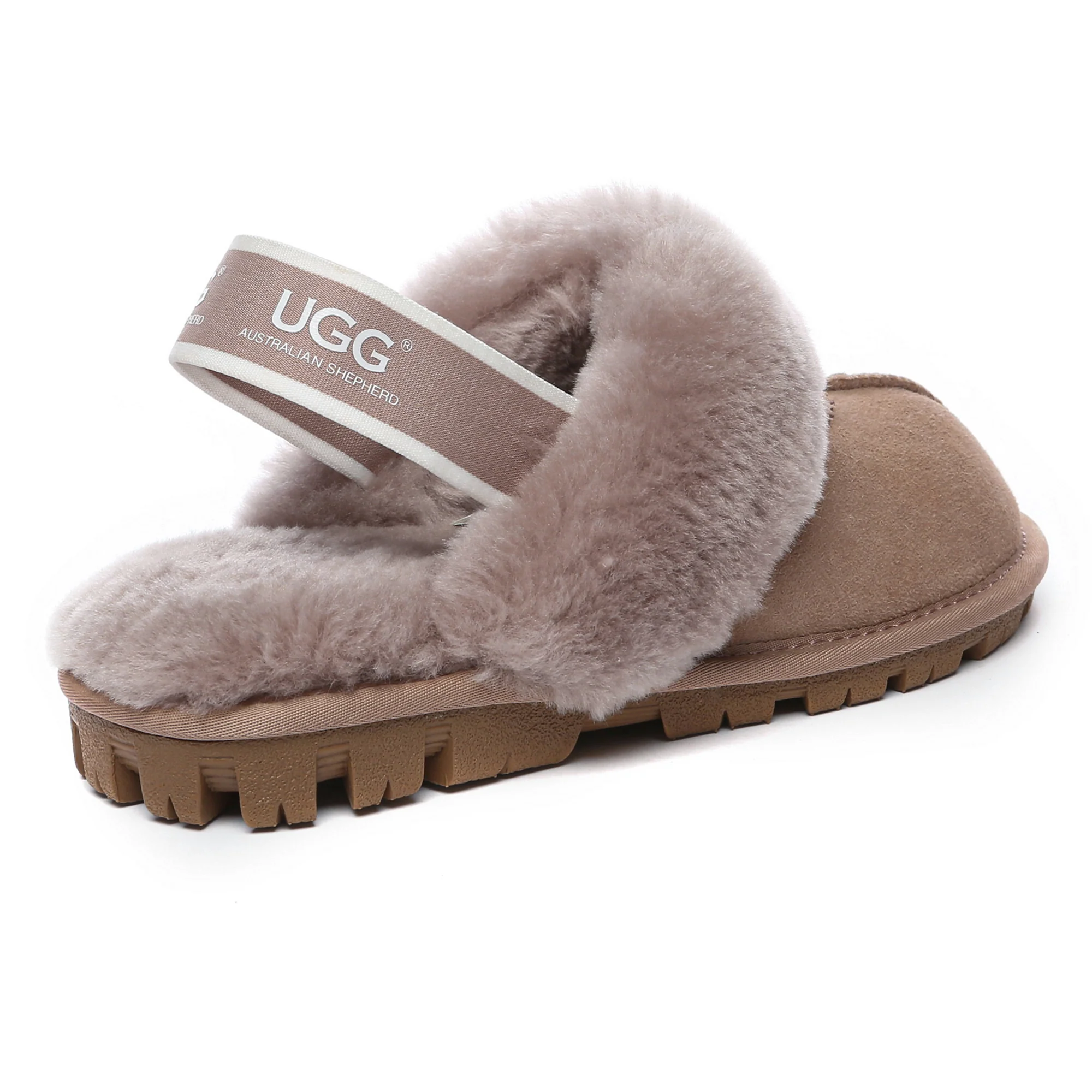 Slingback Premium Anti-Slip UGG Slippers - Image 22