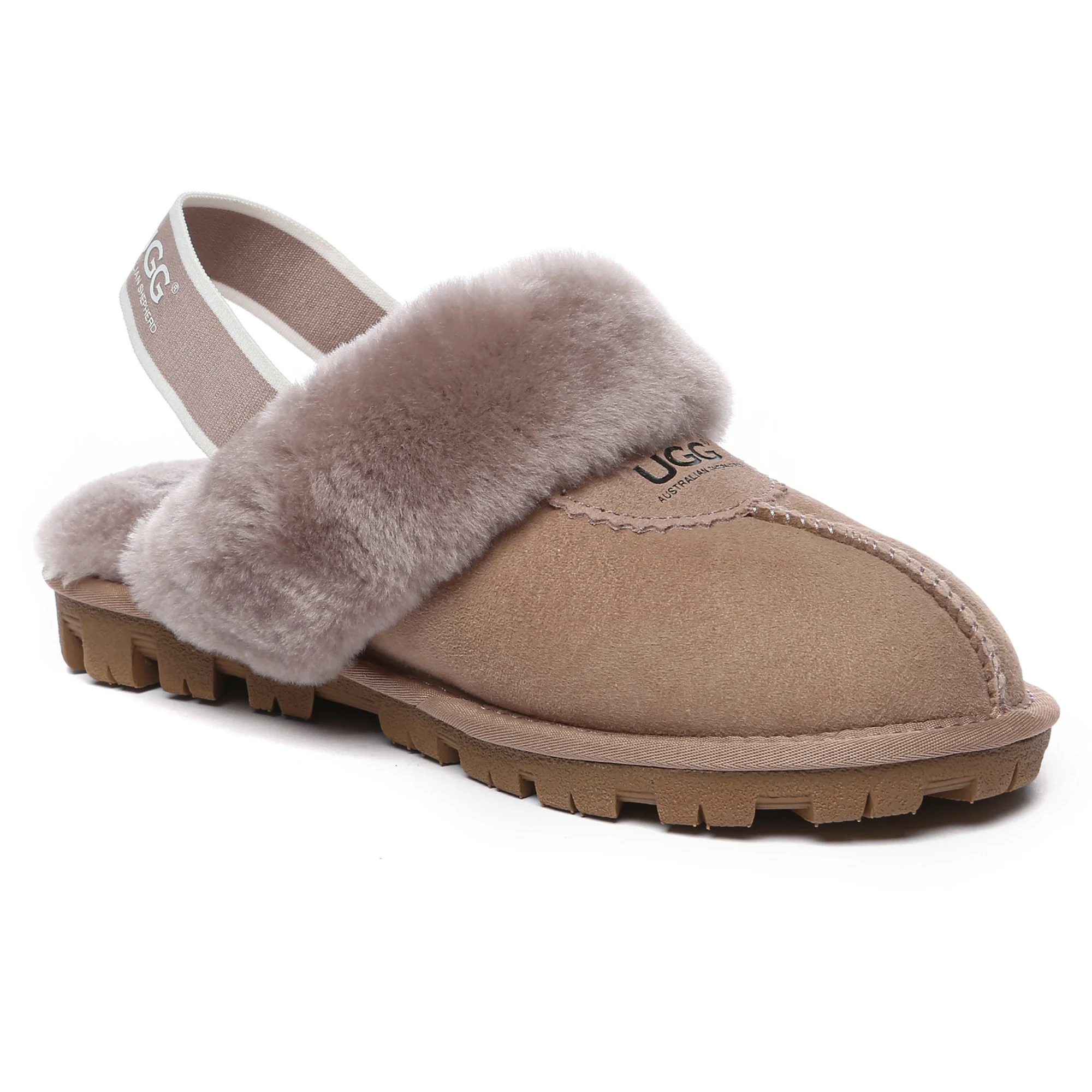 Slingback Premium Anti-Slip UGG Slippers - Image 23