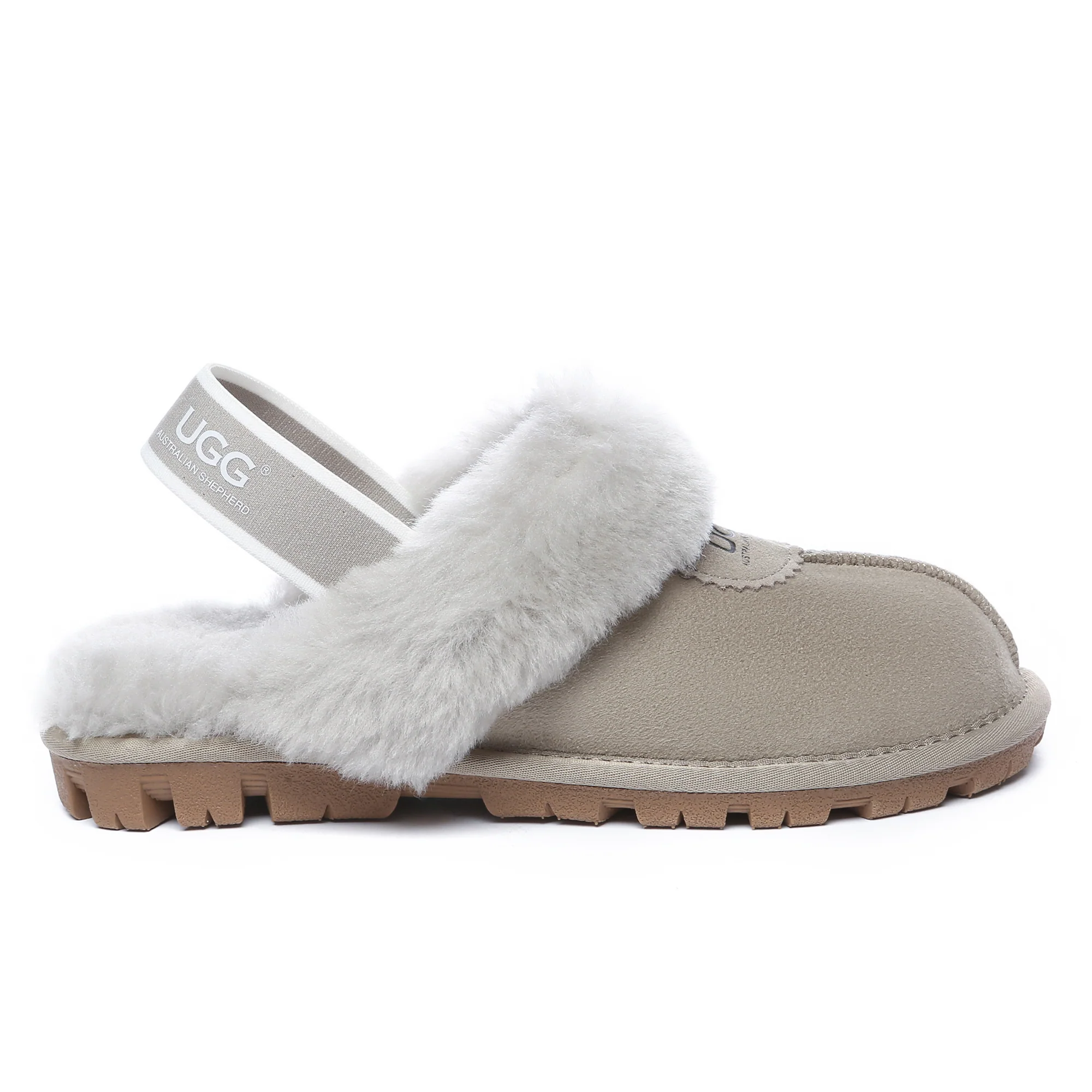 Slingback Premium Anti-Slip UGG Slippers - Image 26