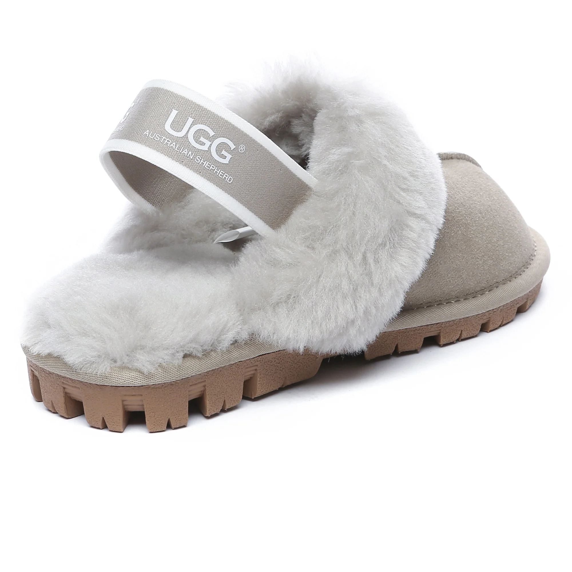 Slingback Premium Anti-Slip UGG Slippers - Image 27