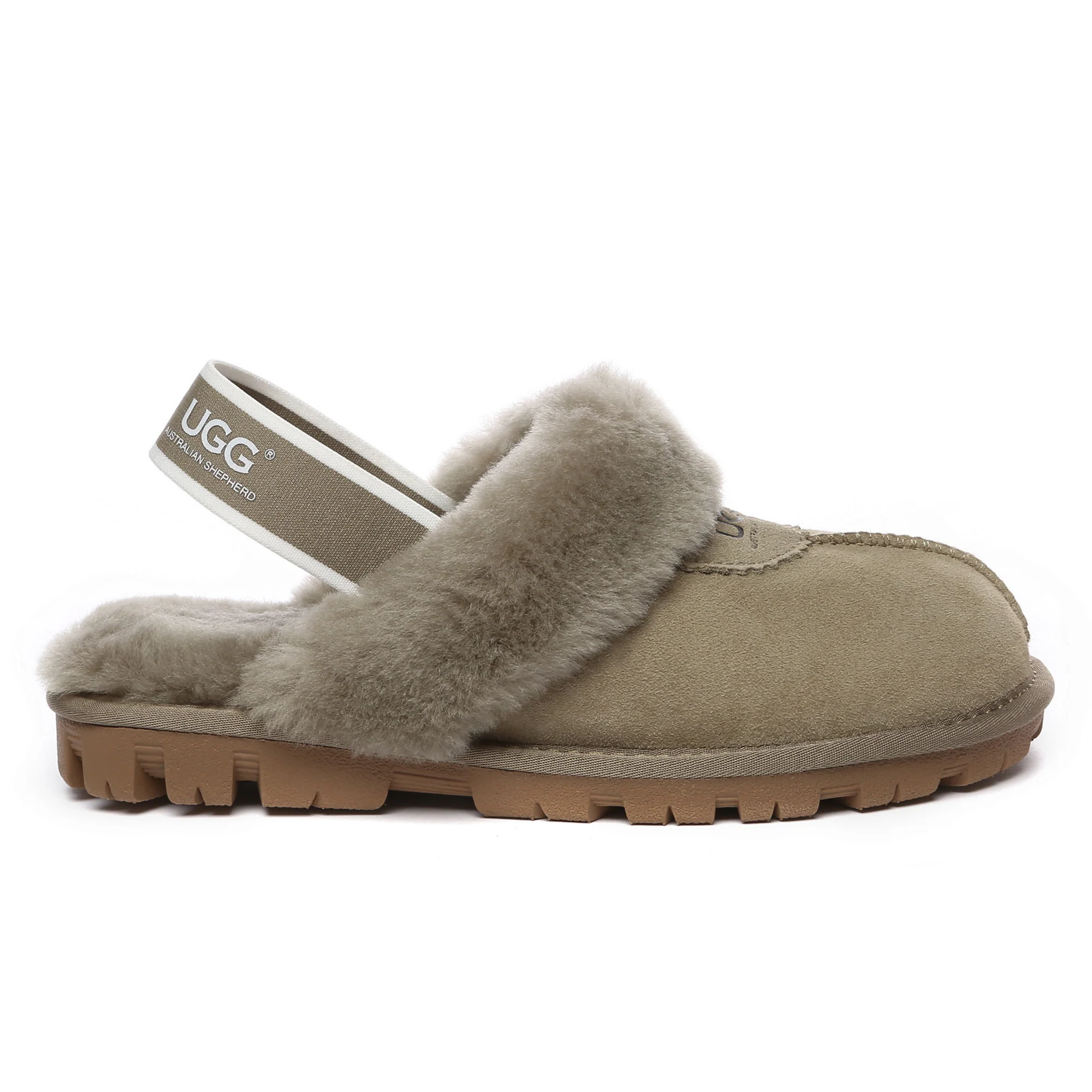 Slingback Premium Anti-Slip UGG Slippers - Image 31