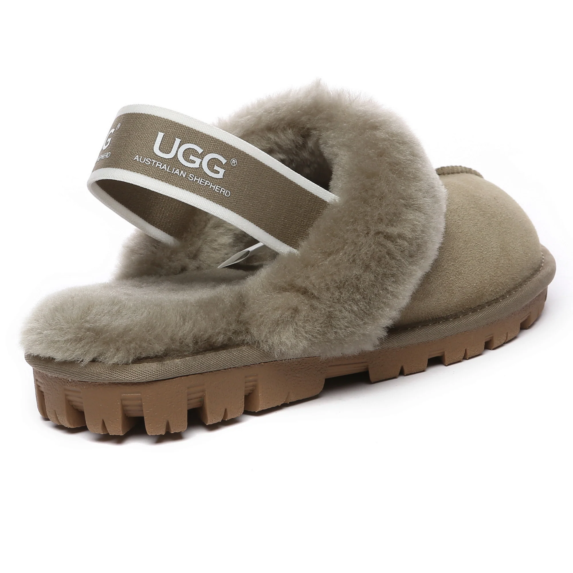 Slingback Premium Anti-Slip UGG Slippers - Image 32