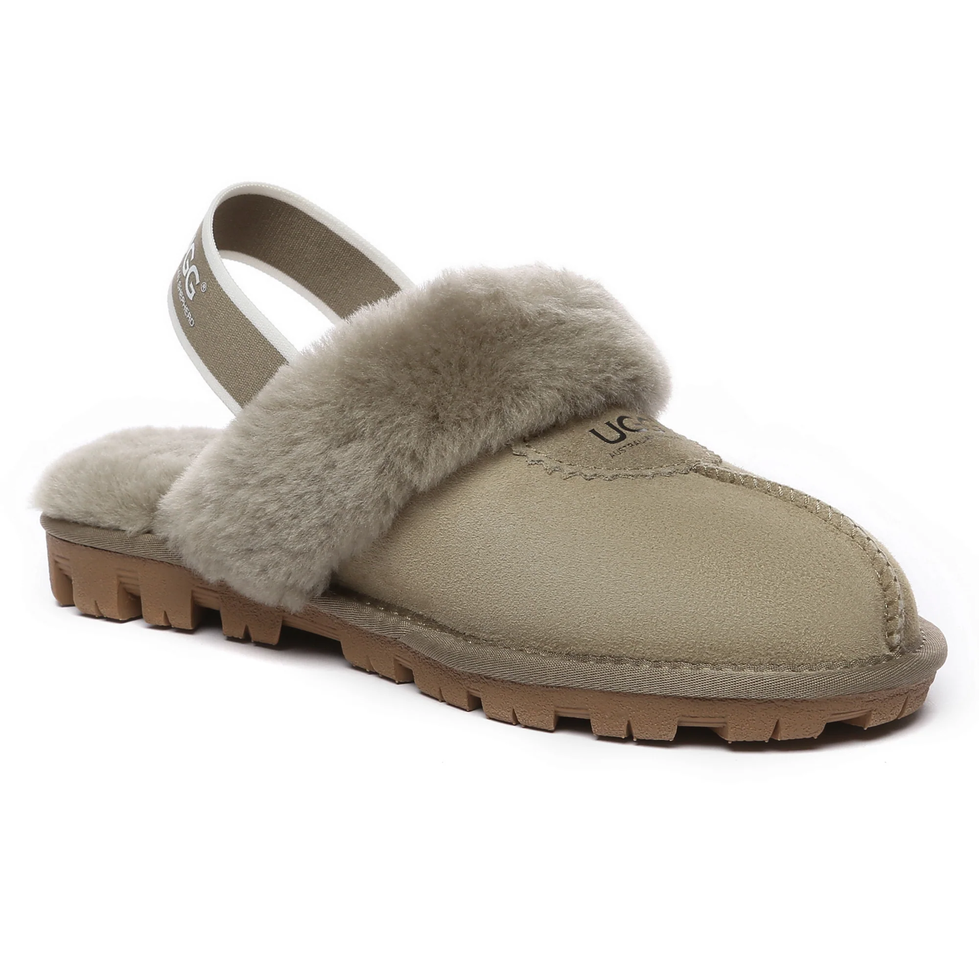 Slingback Premium Anti-Slip UGG Slippers - Image 33