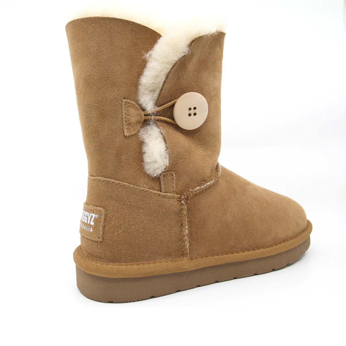 SNUGGYZ® Premium Short Button UGG Boots Australian Made - Image 3
