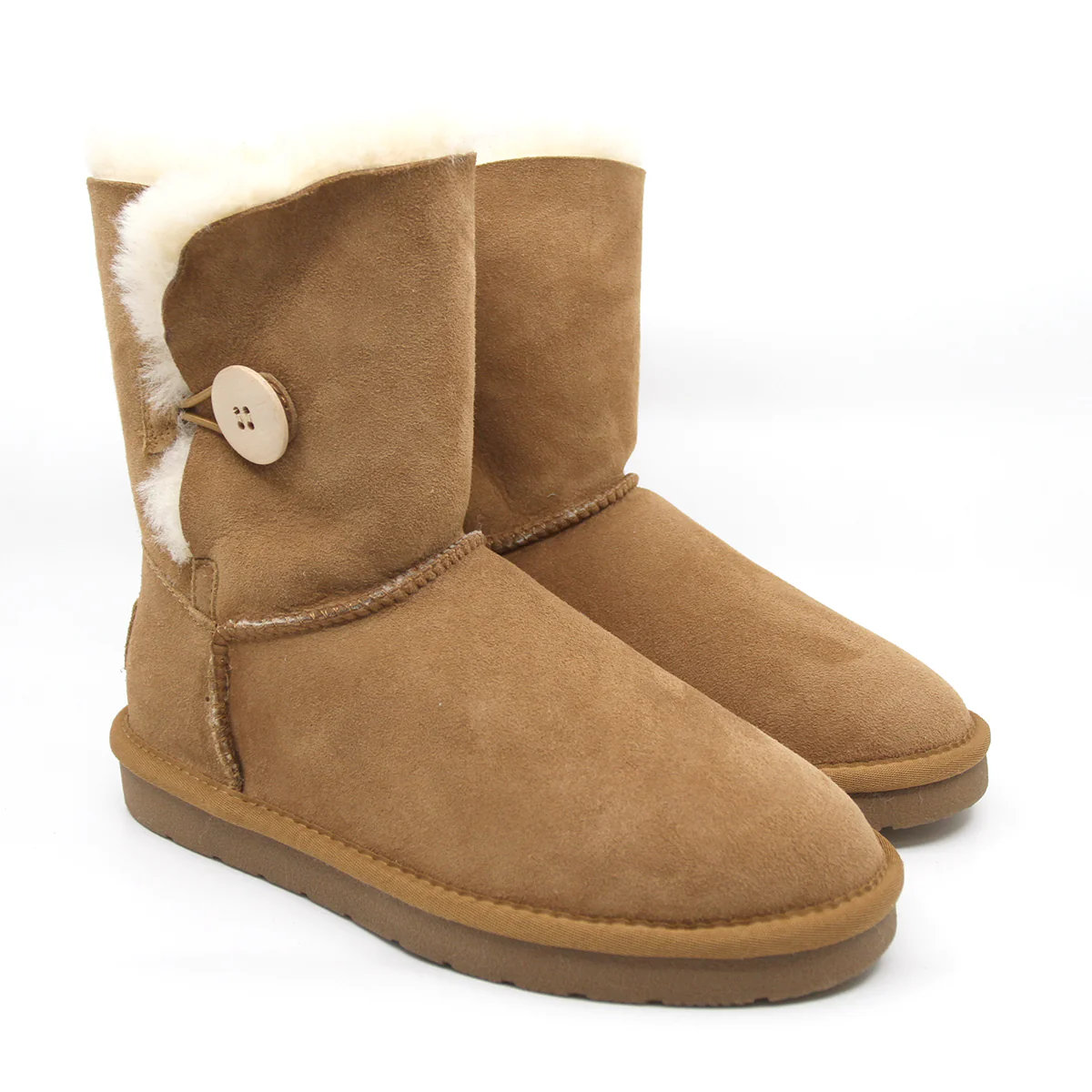 SNUGGYZ® Premium Short Button UGG Boots Australian Made - Image 4
