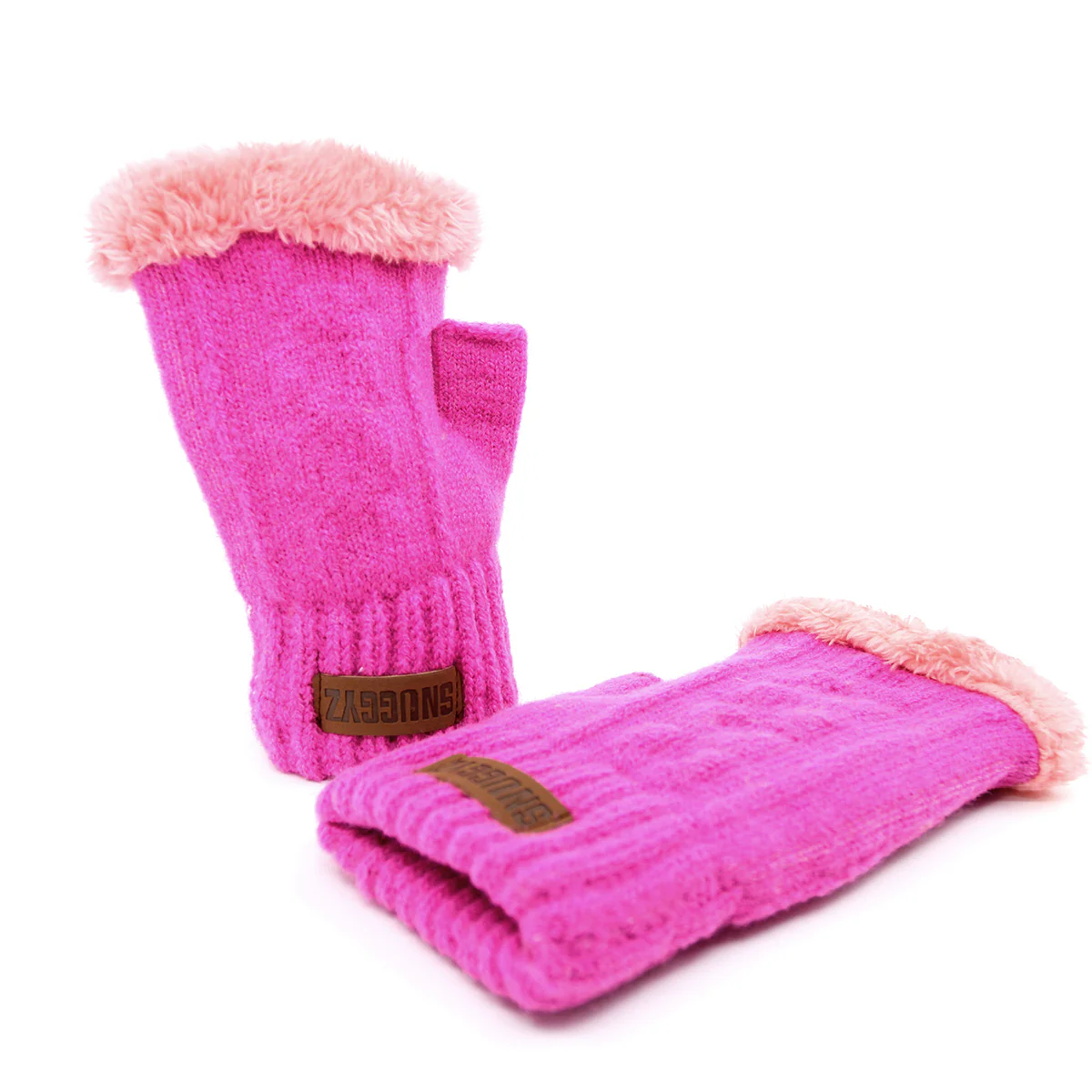 Snuggyz® Ultra Plush Fingerless Gloves - Image 10