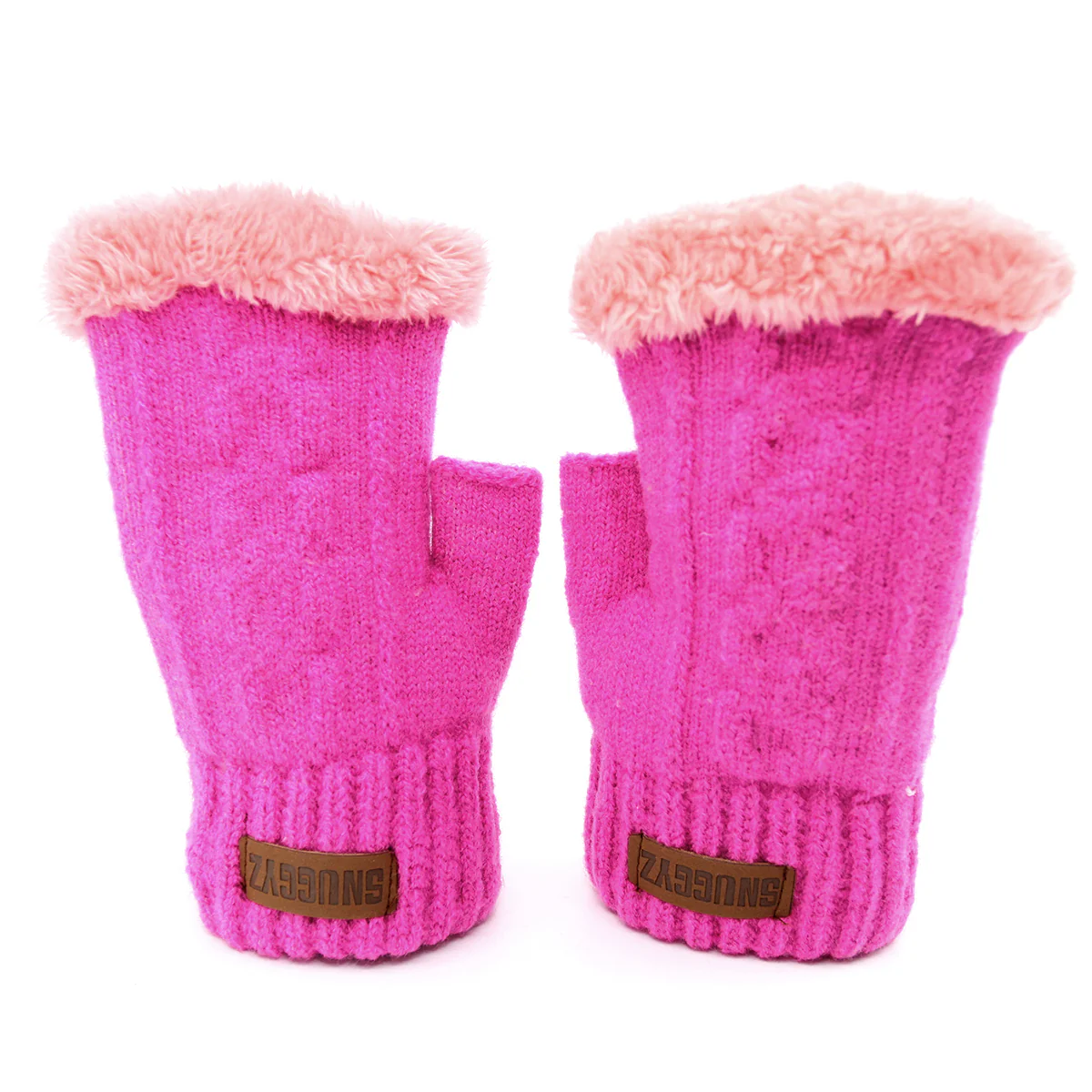 Snuggyz® Ultra Plush Fingerless Gloves - Image 11